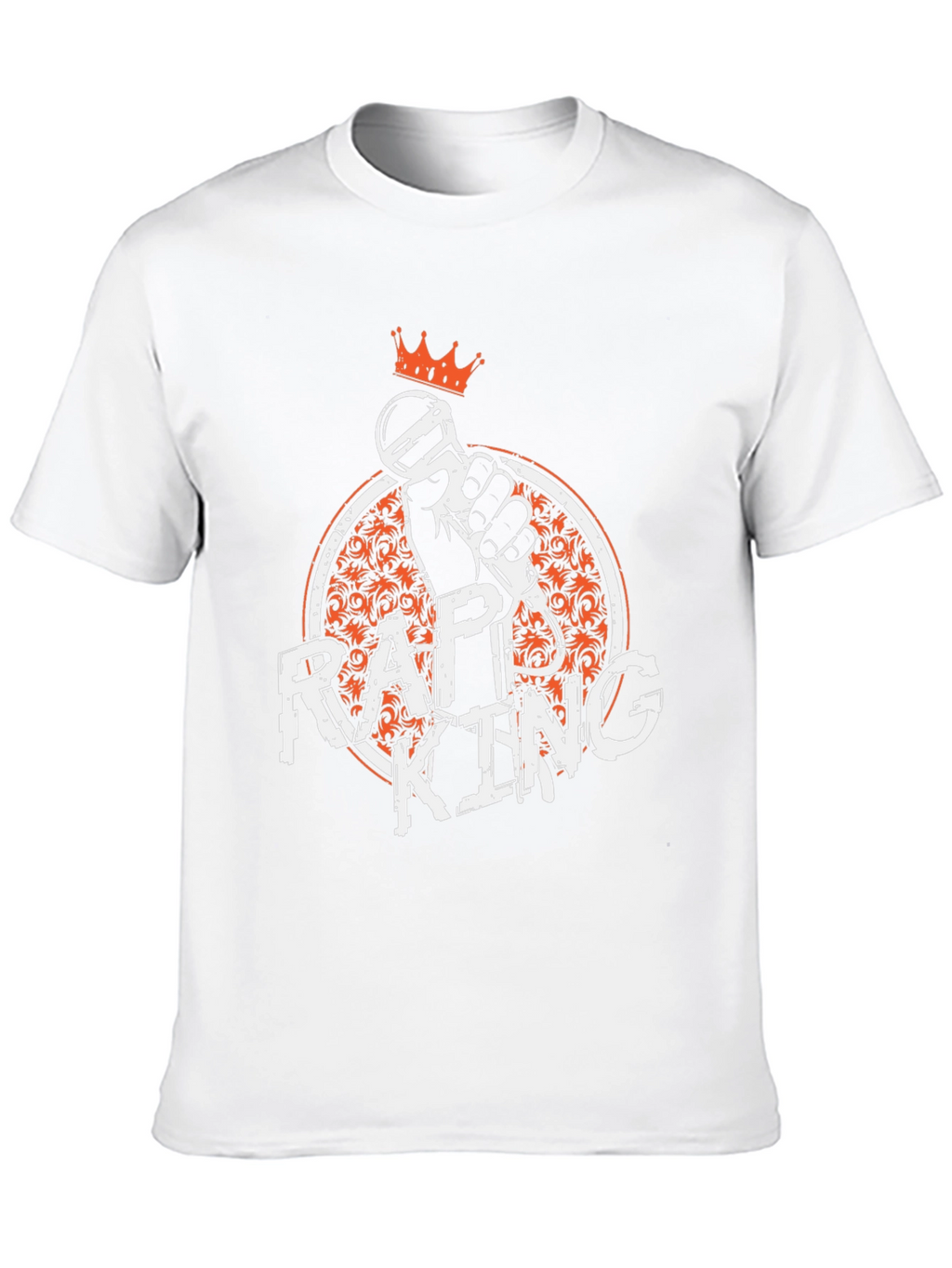 Rap King Graphic Tee - Black