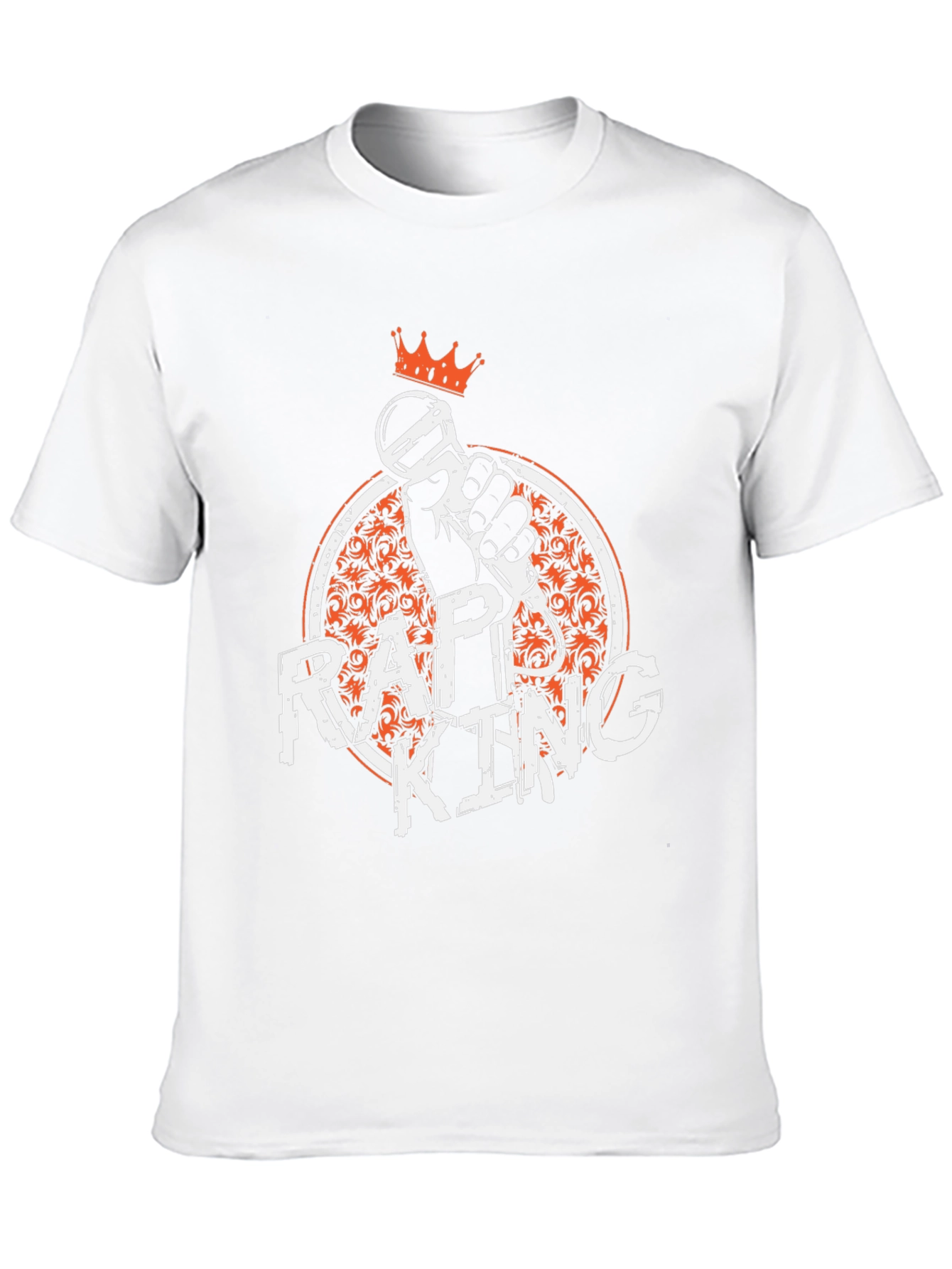 Rap King Graphic Tee - Black
