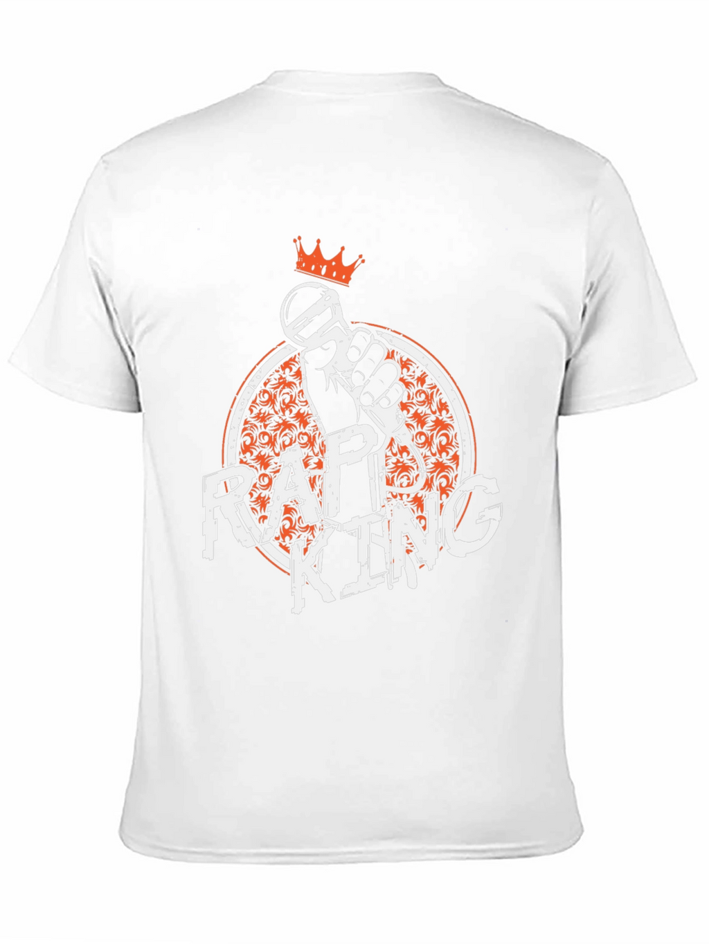 Rap King Graphic Tee - Black