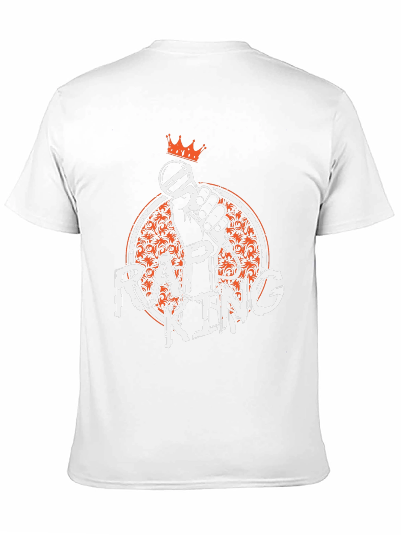 Rap King Graphic Tee - Black