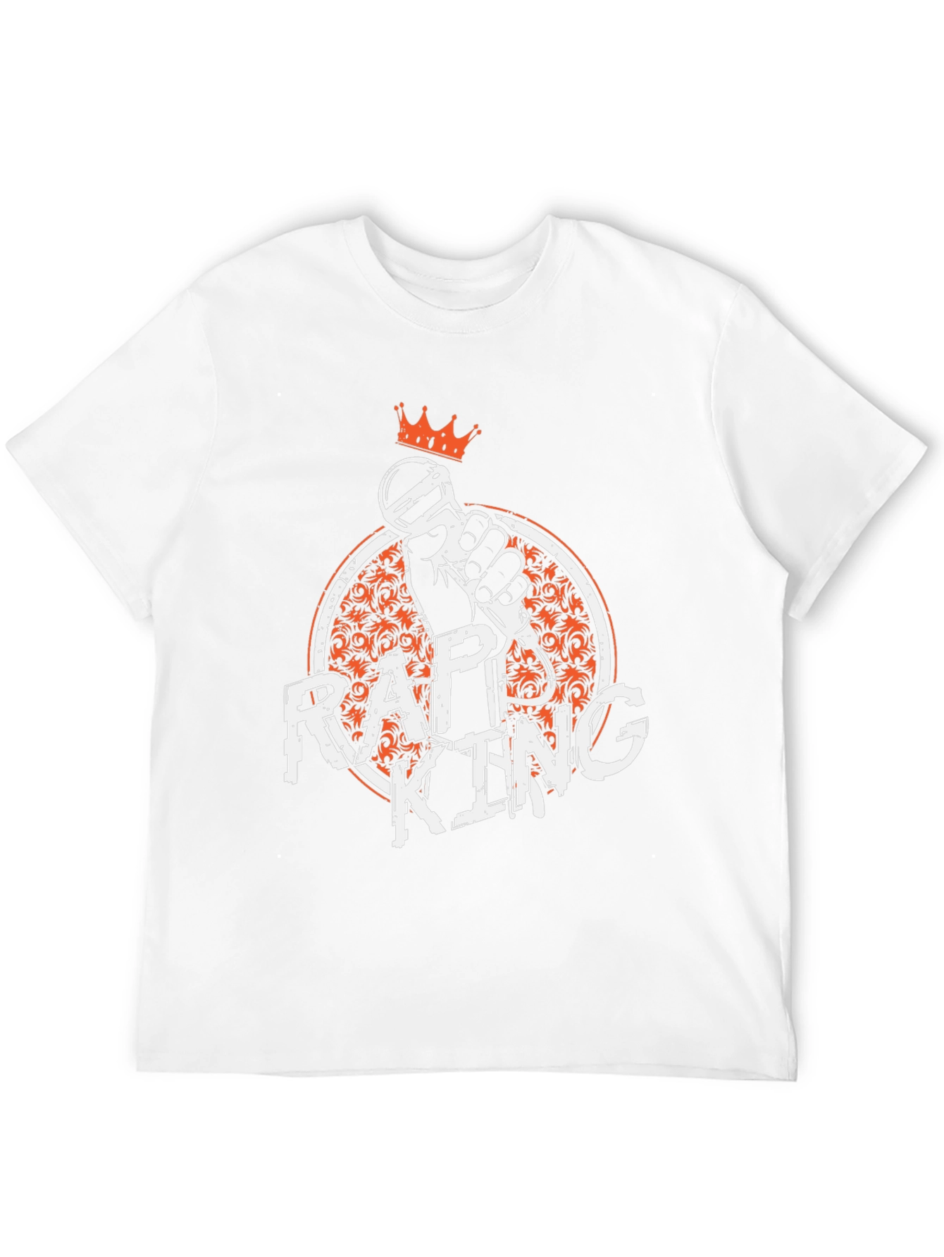 Rap King Graphic Tee - Black