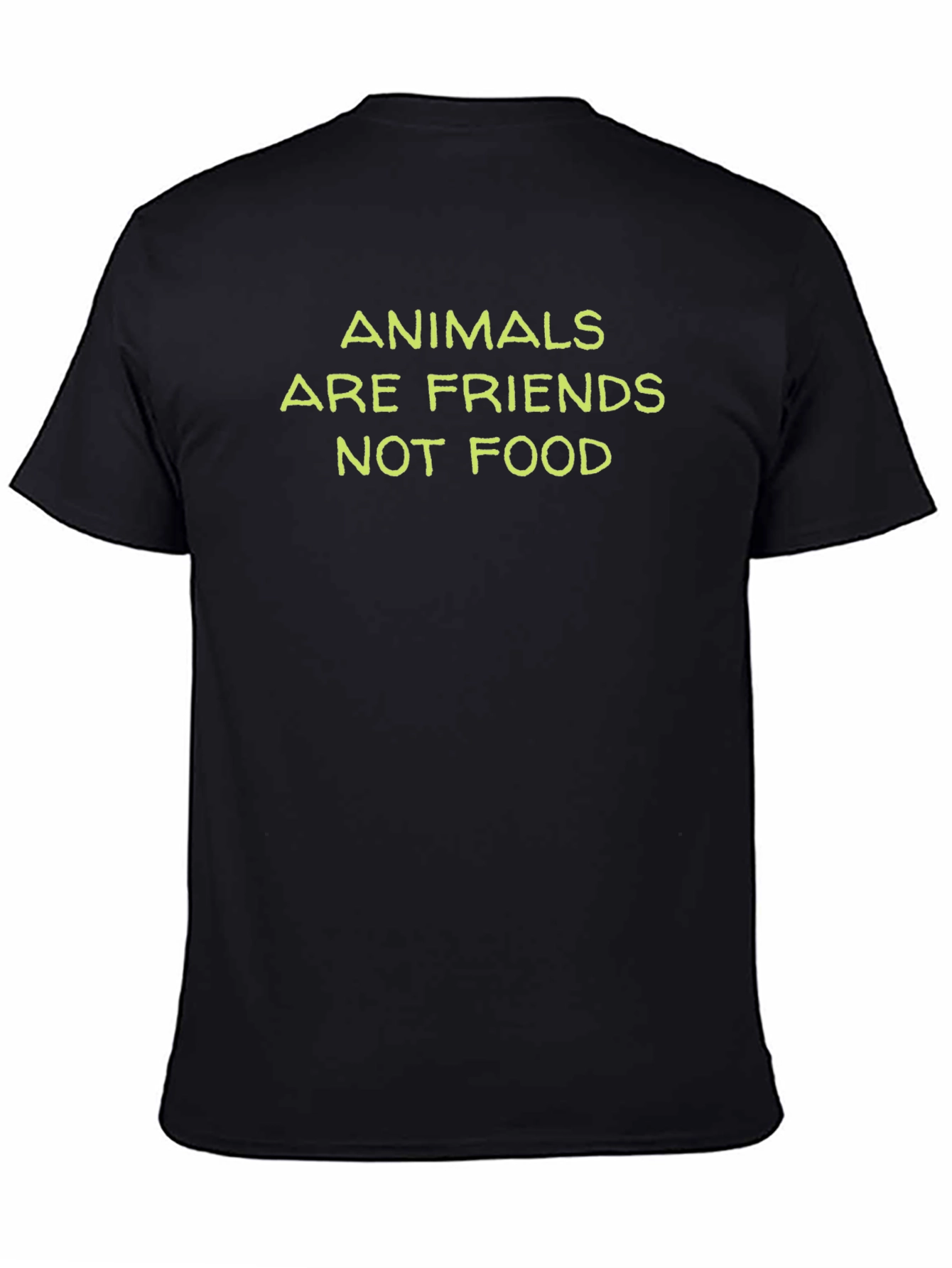 Animals Are Friends T-Shirt - Vegan Message Tee