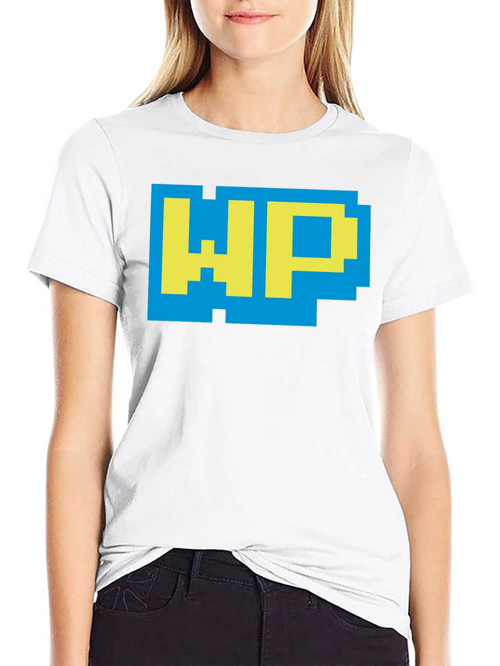 Retro Pixel WP Graphic T-Shirt