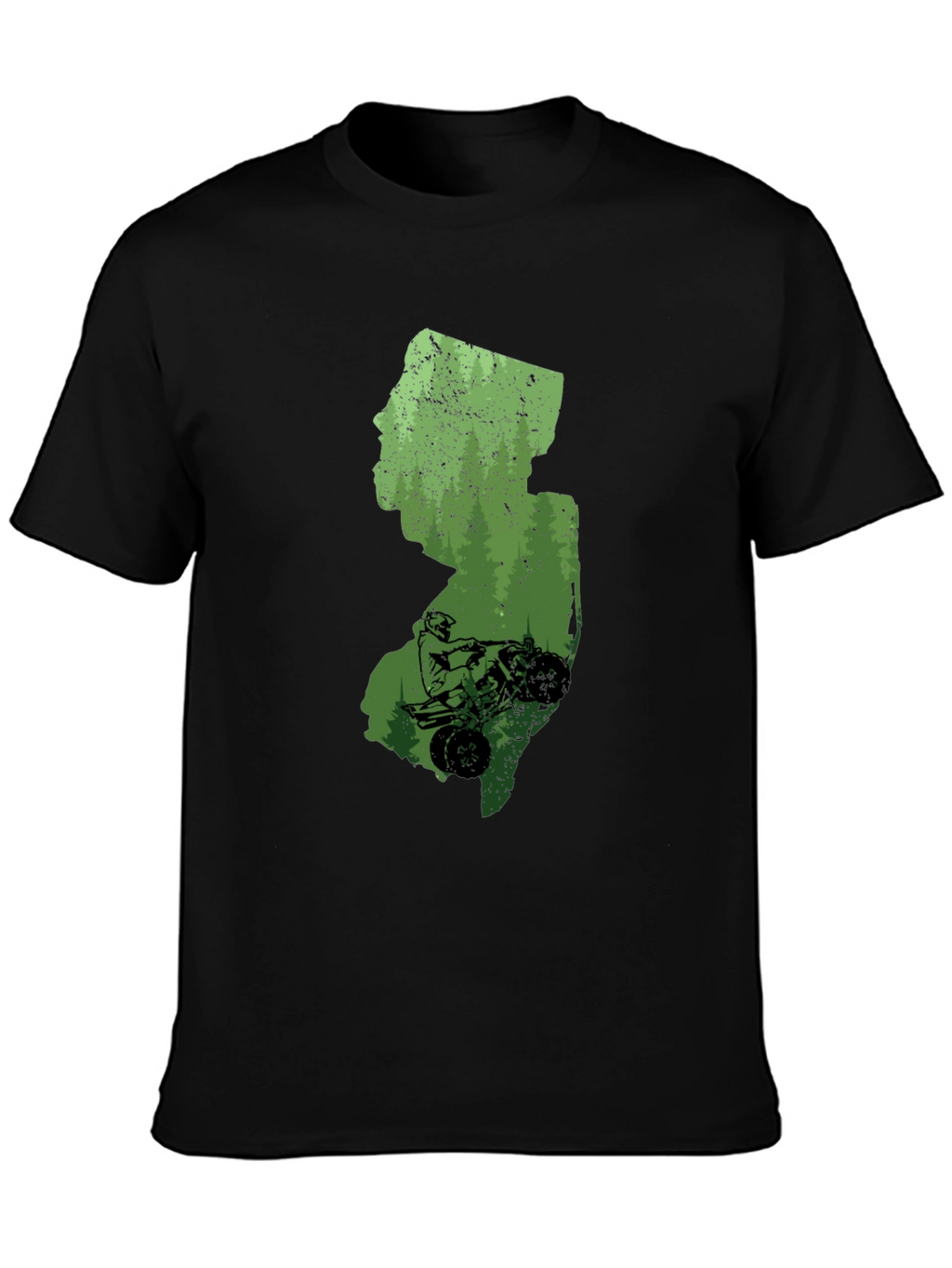 New Jersey ATV Black Graphic T-Shirt