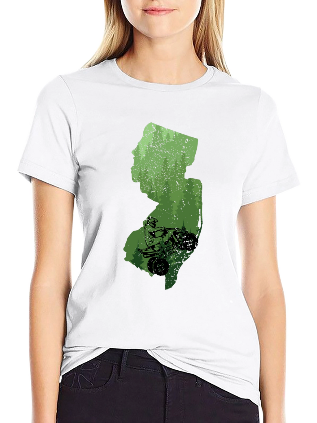 New Jersey ATV Black Graphic T-Shirt