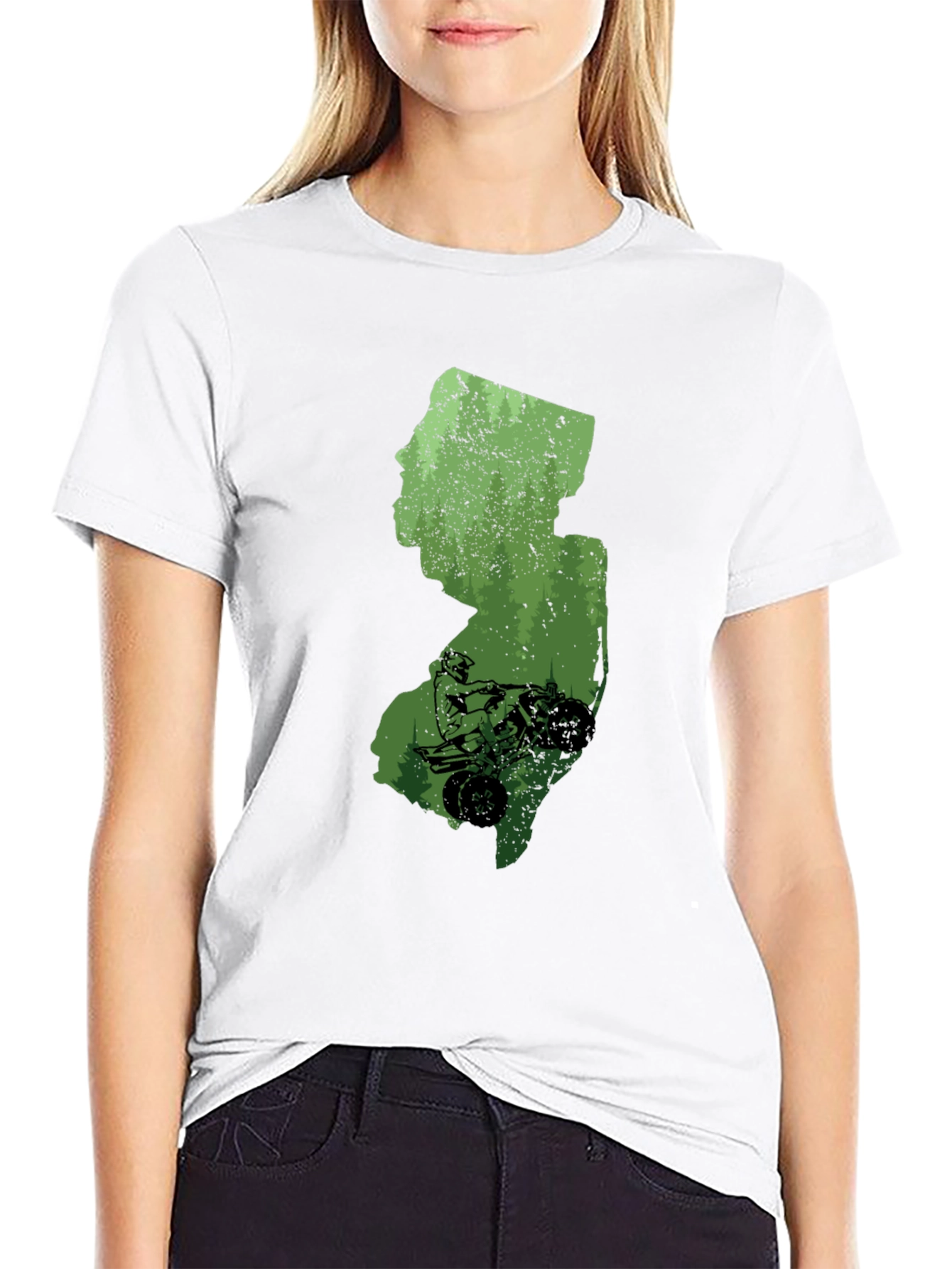 New Jersey ATV Black Graphic T-Shirt