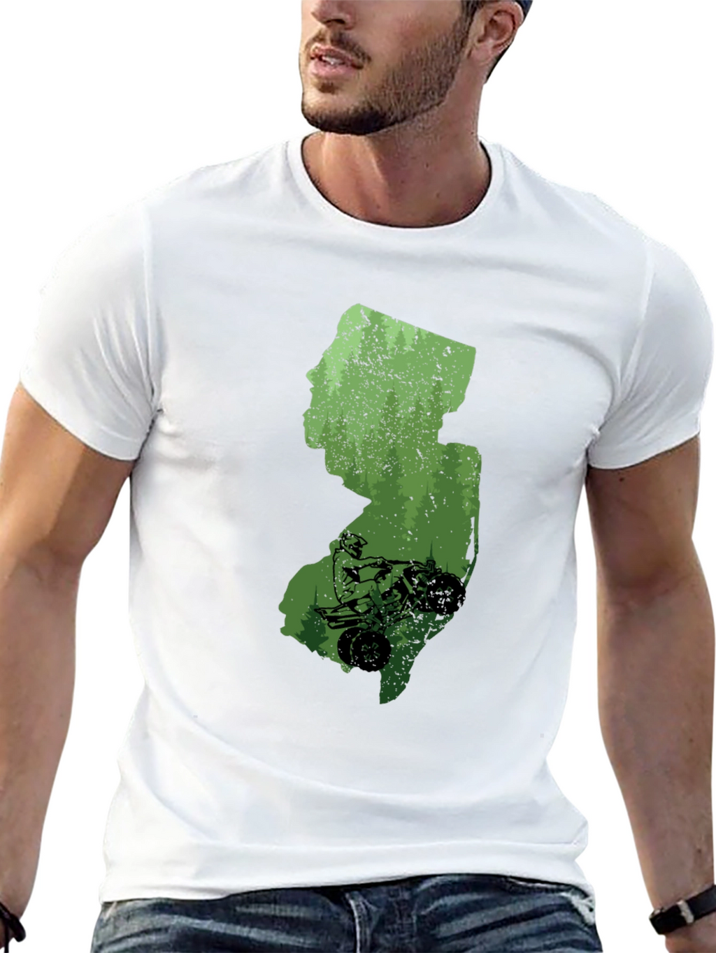 New Jersey ATV Black Graphic T-Shirt