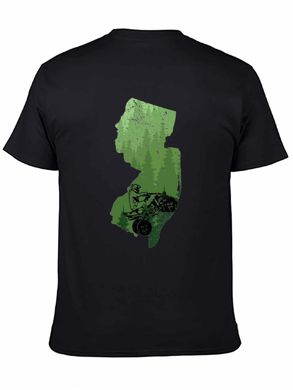 New Jersey ATV Black Graphic T-Shirt