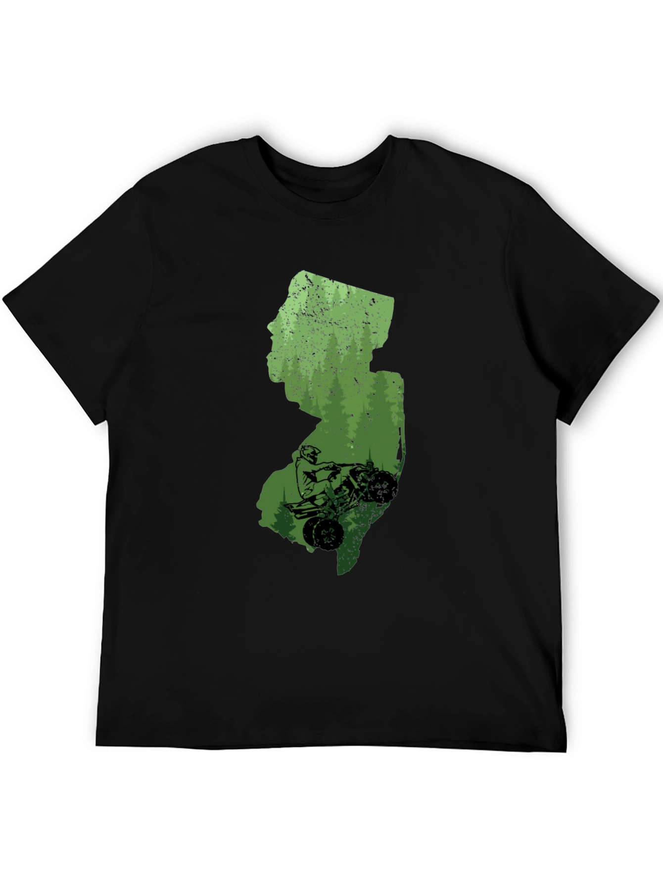 New Jersey ATV Black Graphic T-Shirt