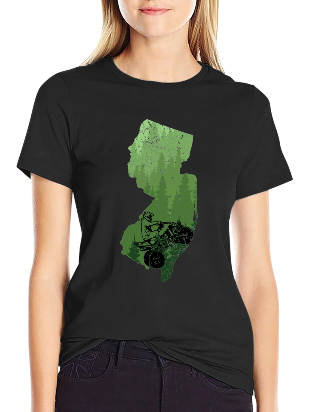 New Jersey ATV Black Graphic T-Shirt