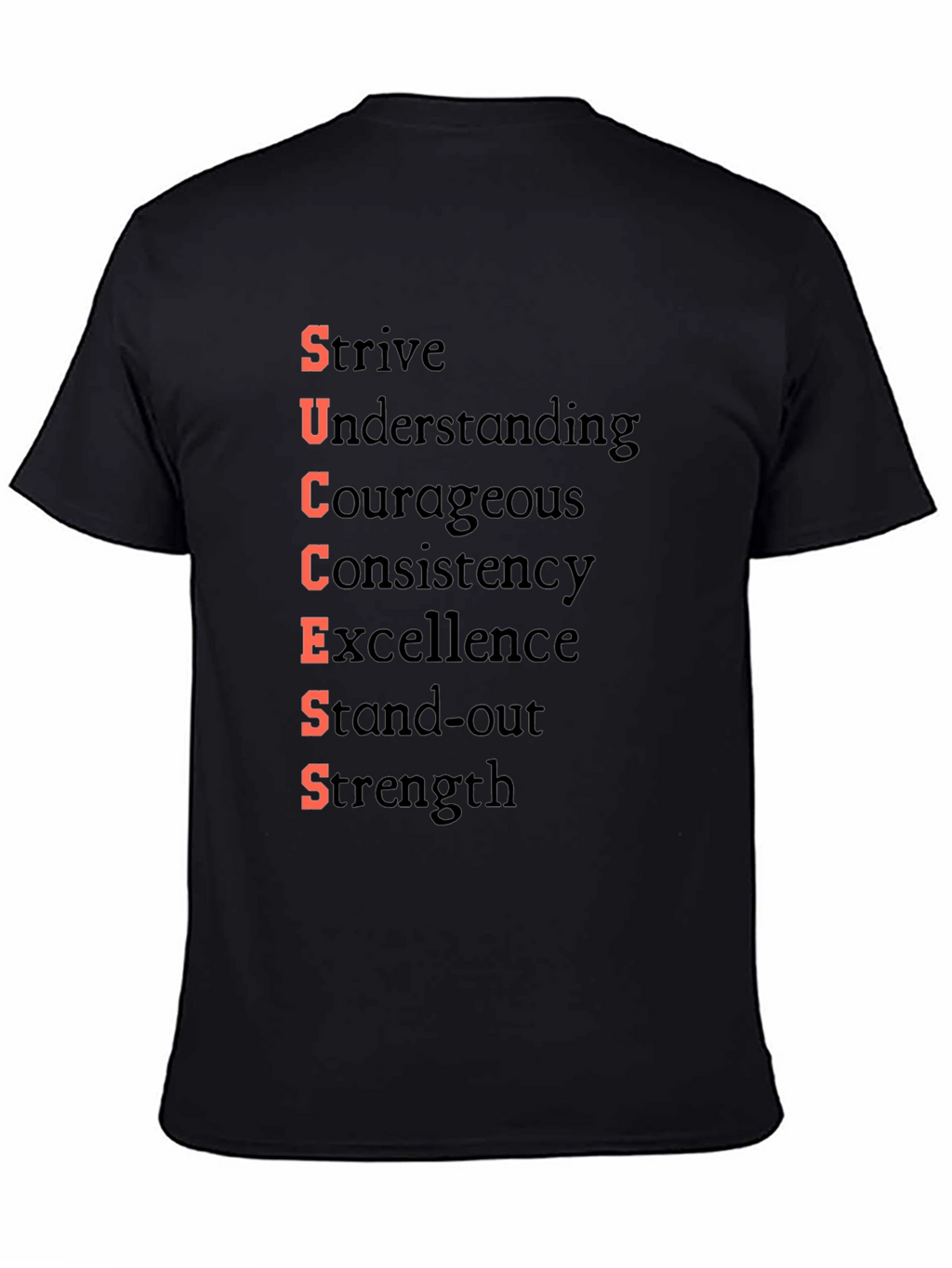 Motivational SUCCESS T-Shirt - Strive for Greatness