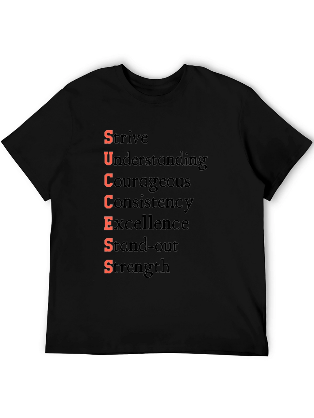 Motivational SUCCESS T-Shirt - Strive for Greatness
