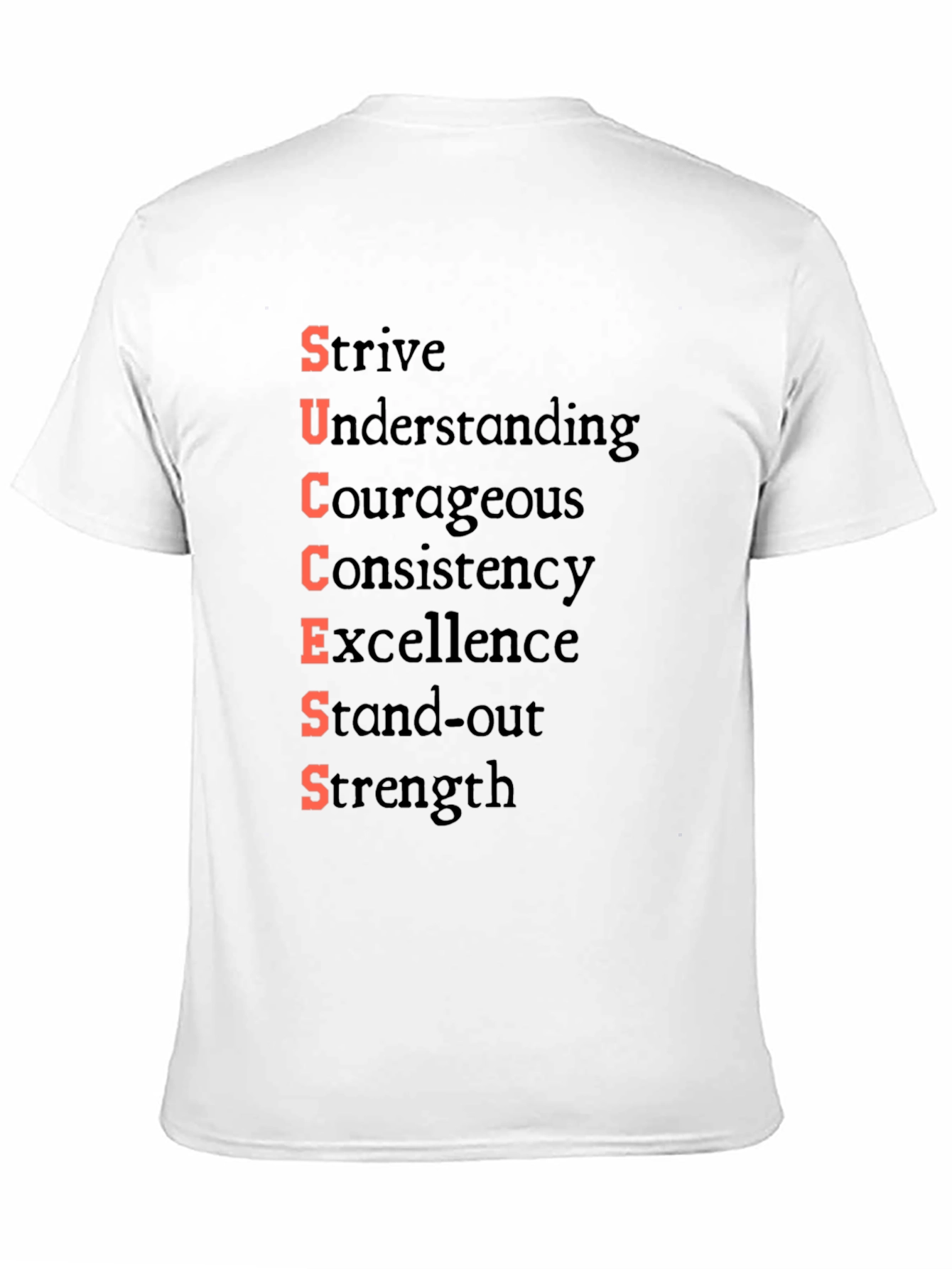 Motivational SUCCESS T-Shirt - Strive for Greatness