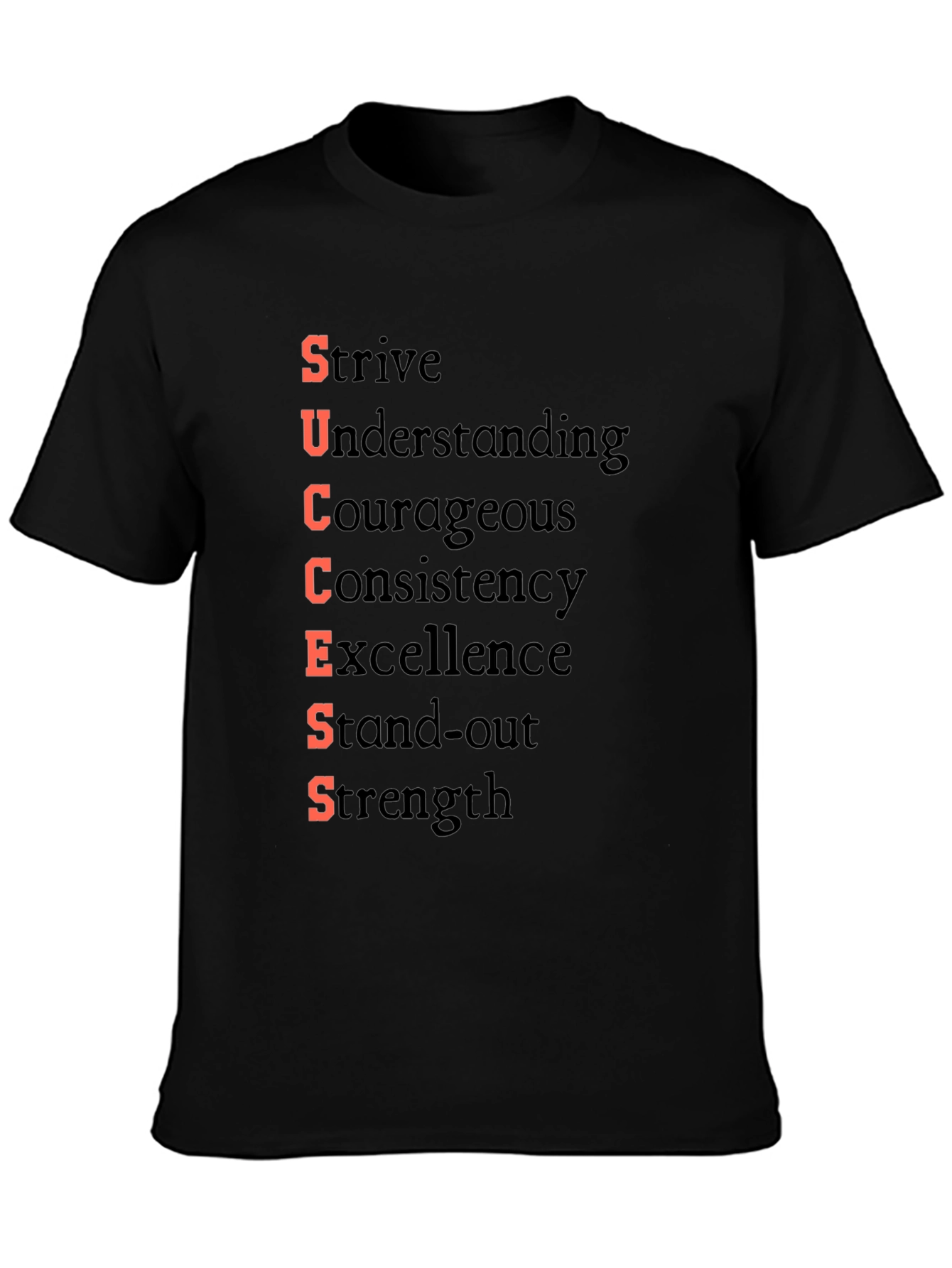 Motivational SUCCESS T-Shirt - Strive for Greatness