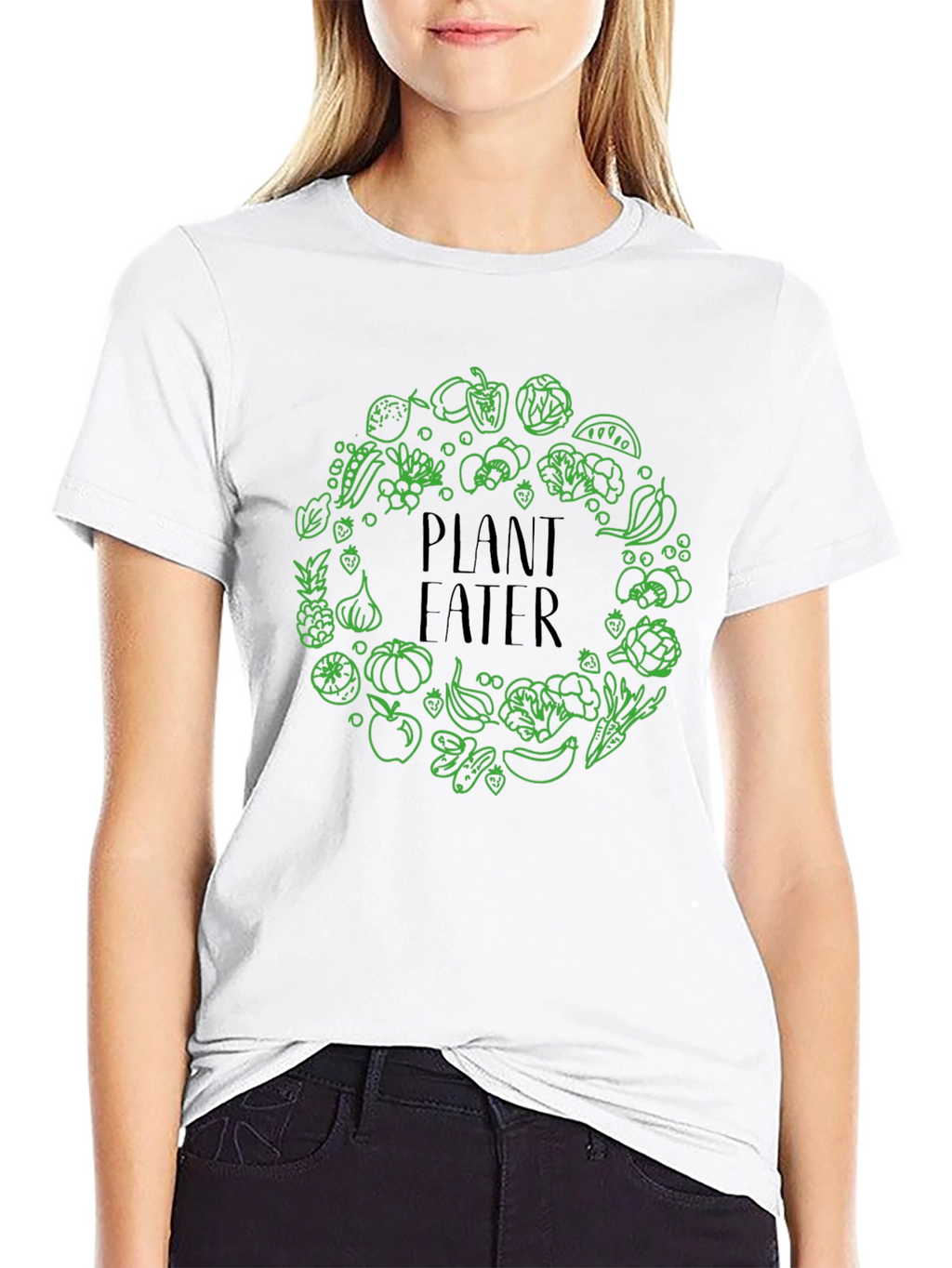 Plant Eater Graphic Tee - Vegan Lifestyle Shirt