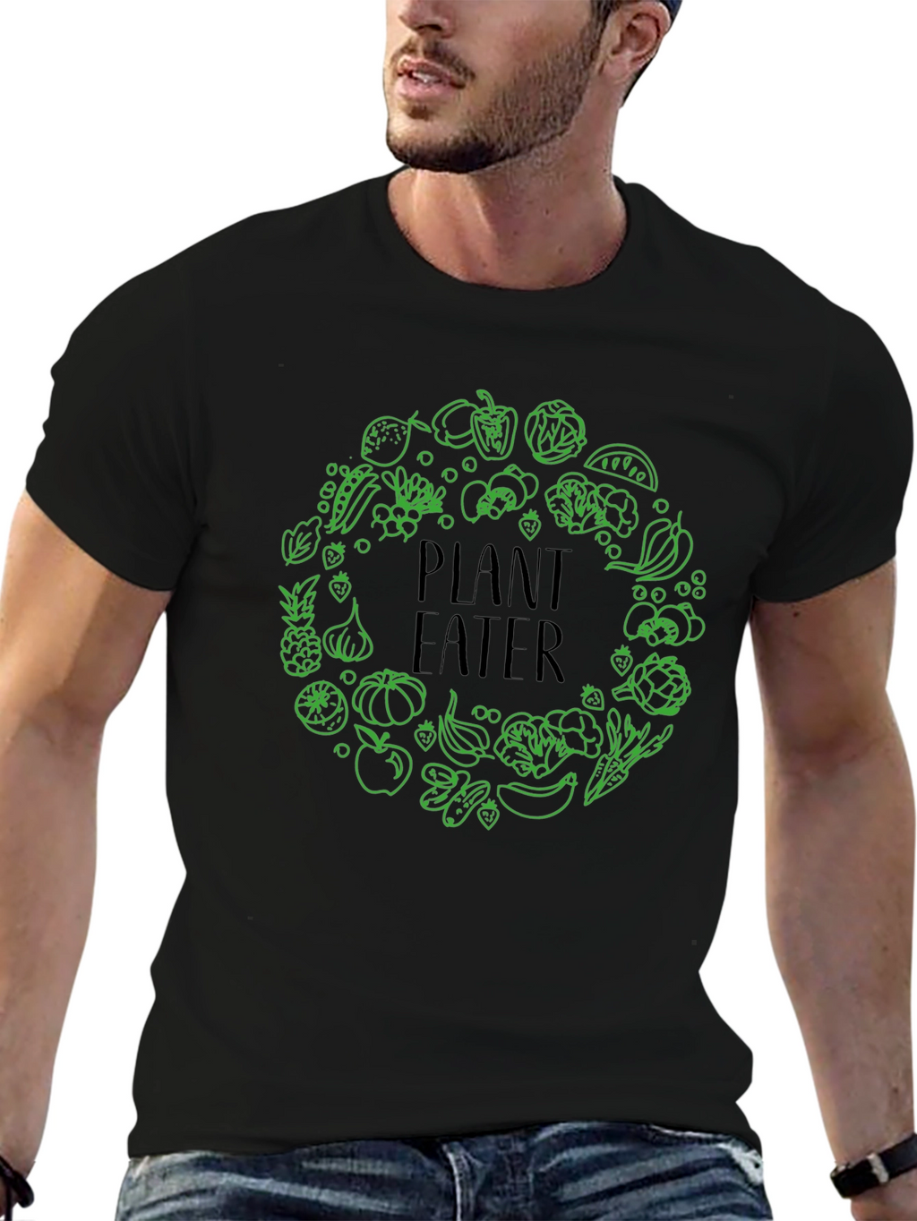 Plant Eater Graphic Tee - Vegan Lifestyle Shirt