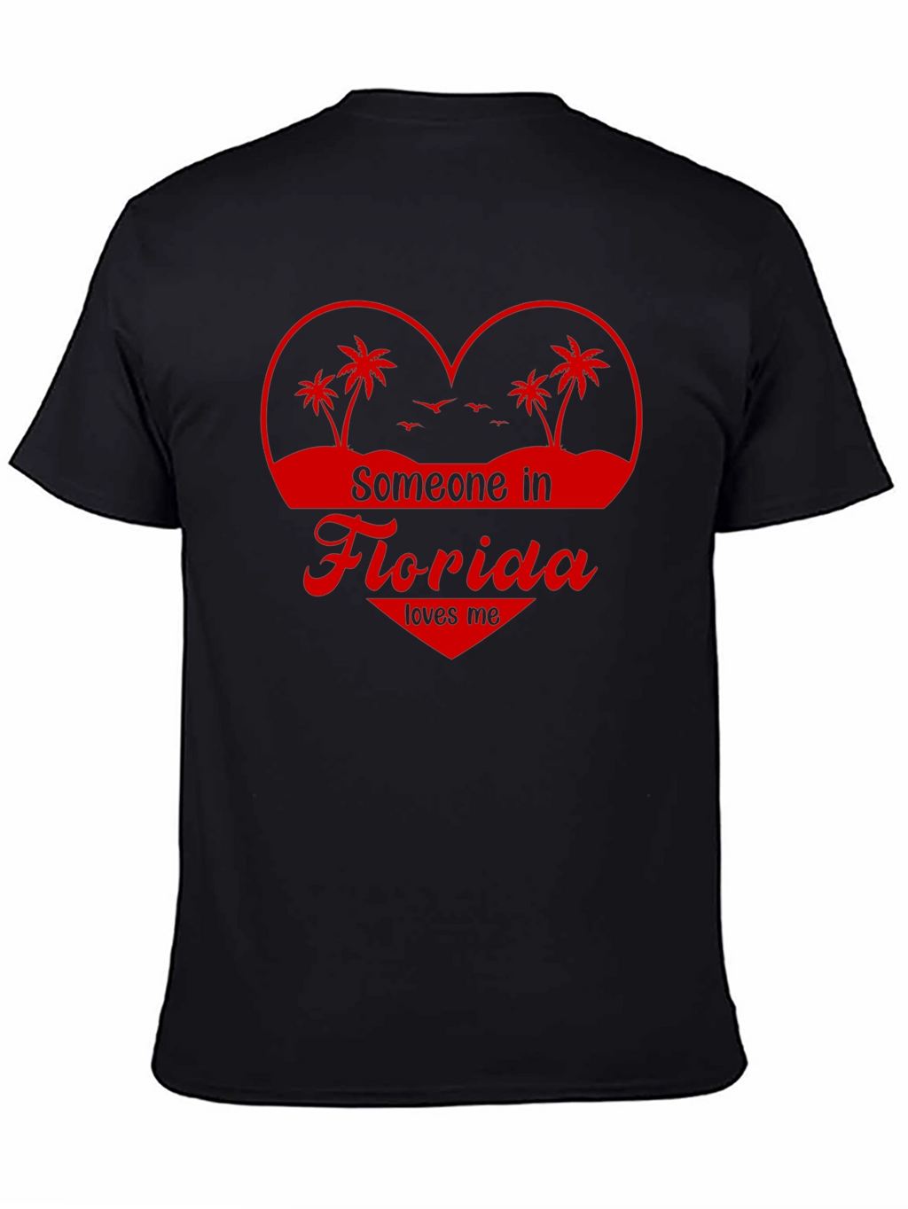 Florida Love Graphic Tee - Heart Design