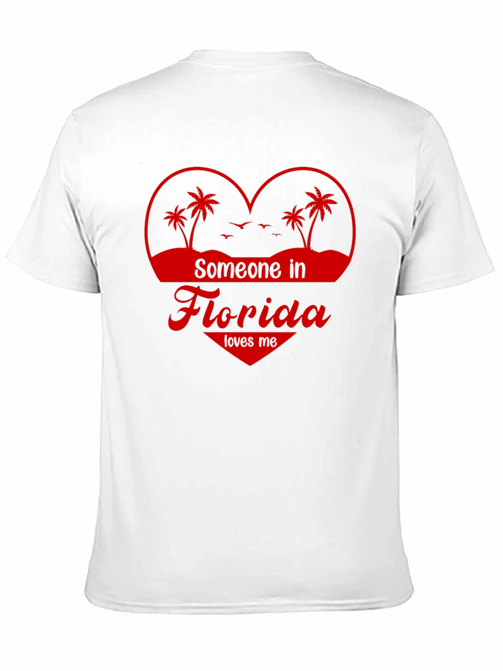 Florida Love Graphic Tee - Heart Design