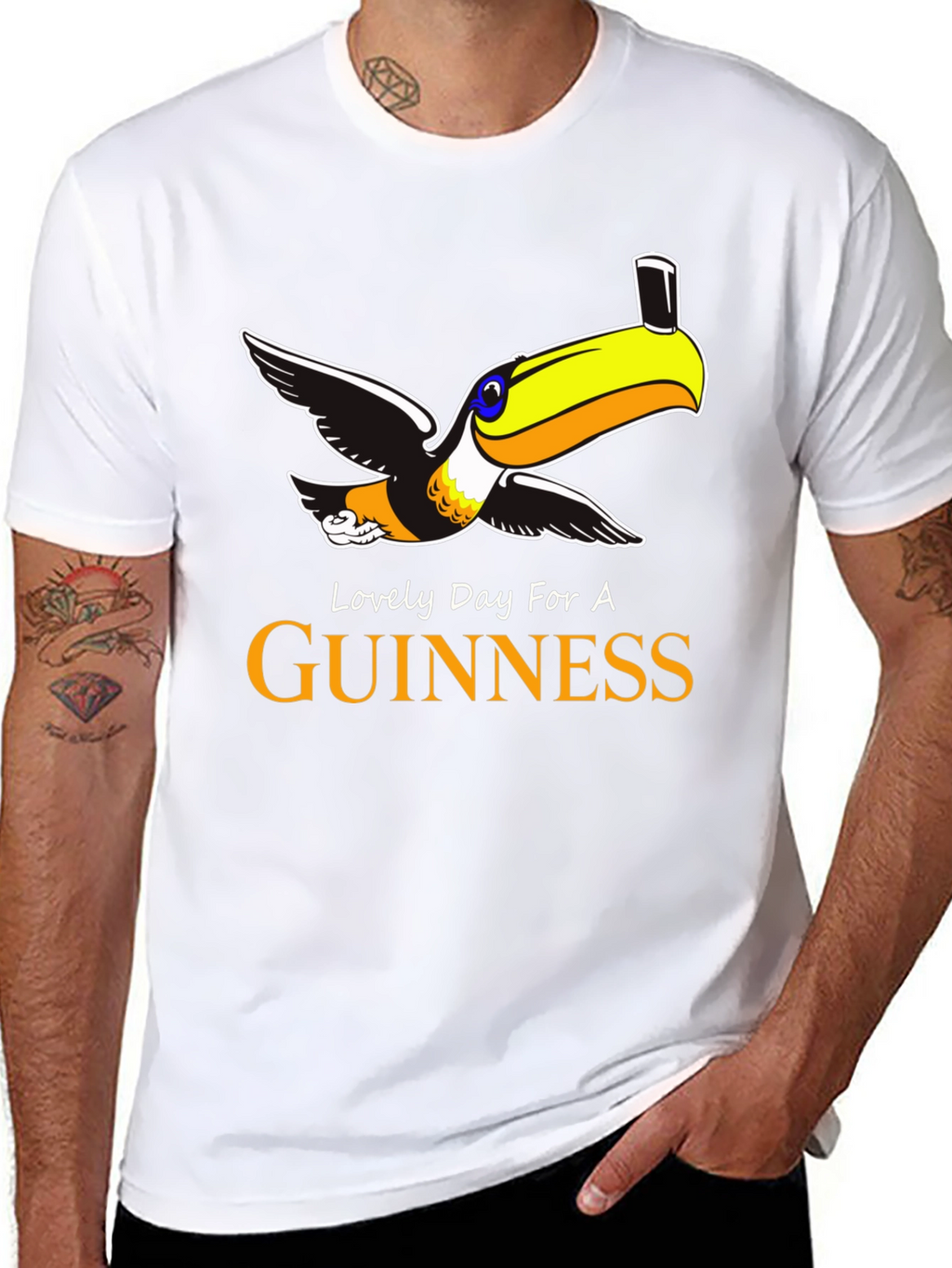 Guinness Toucan Black T-Shirt