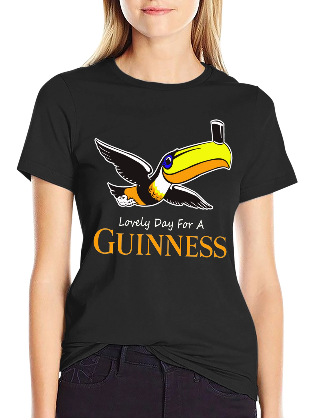 Guinness Toucan Black T-Shirt