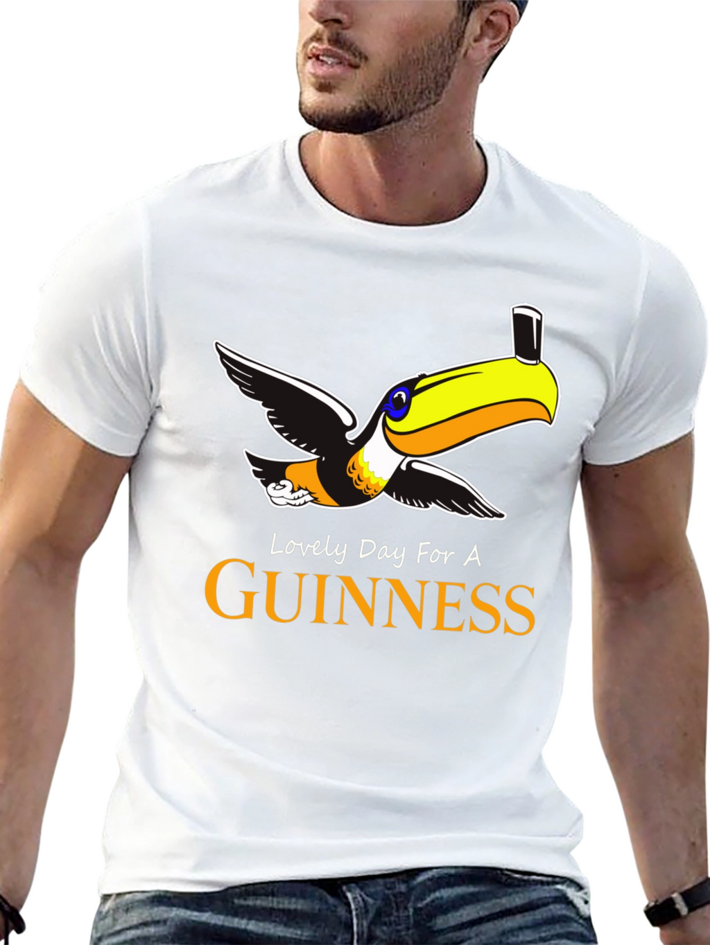 Guinness Toucan Black T-Shirt