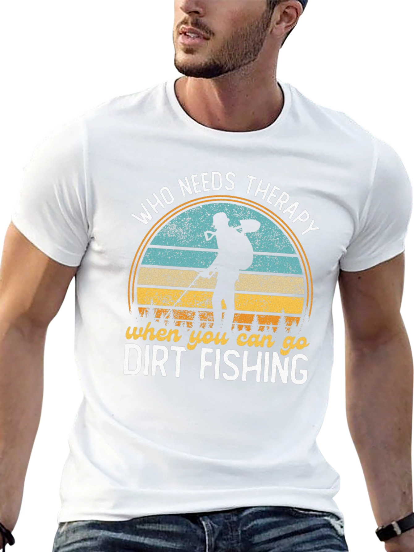 Dirt Fishing T-Shirt - Therapy Alternative