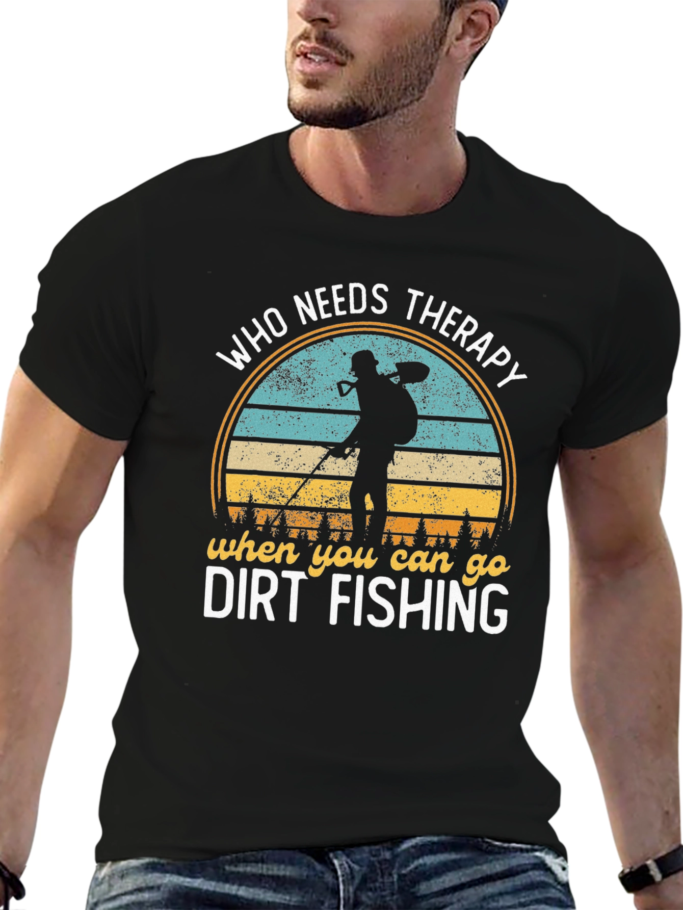Dirt Fishing T-Shirt - Therapy Alternative