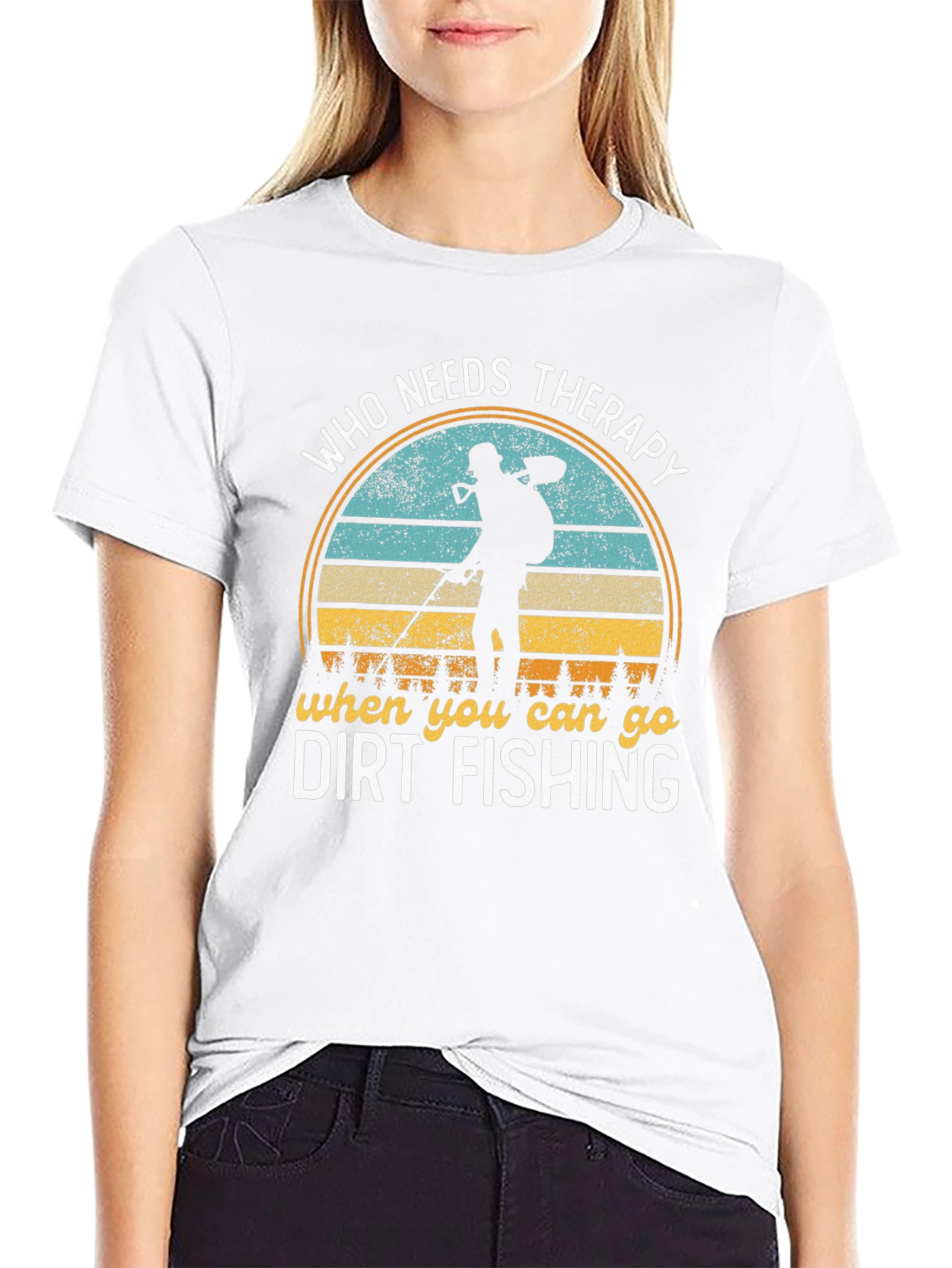 Dirt Fishing T-Shirt - Therapy Alternative