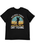 Dirt Fishing T-Shirt - Therapy Alternative