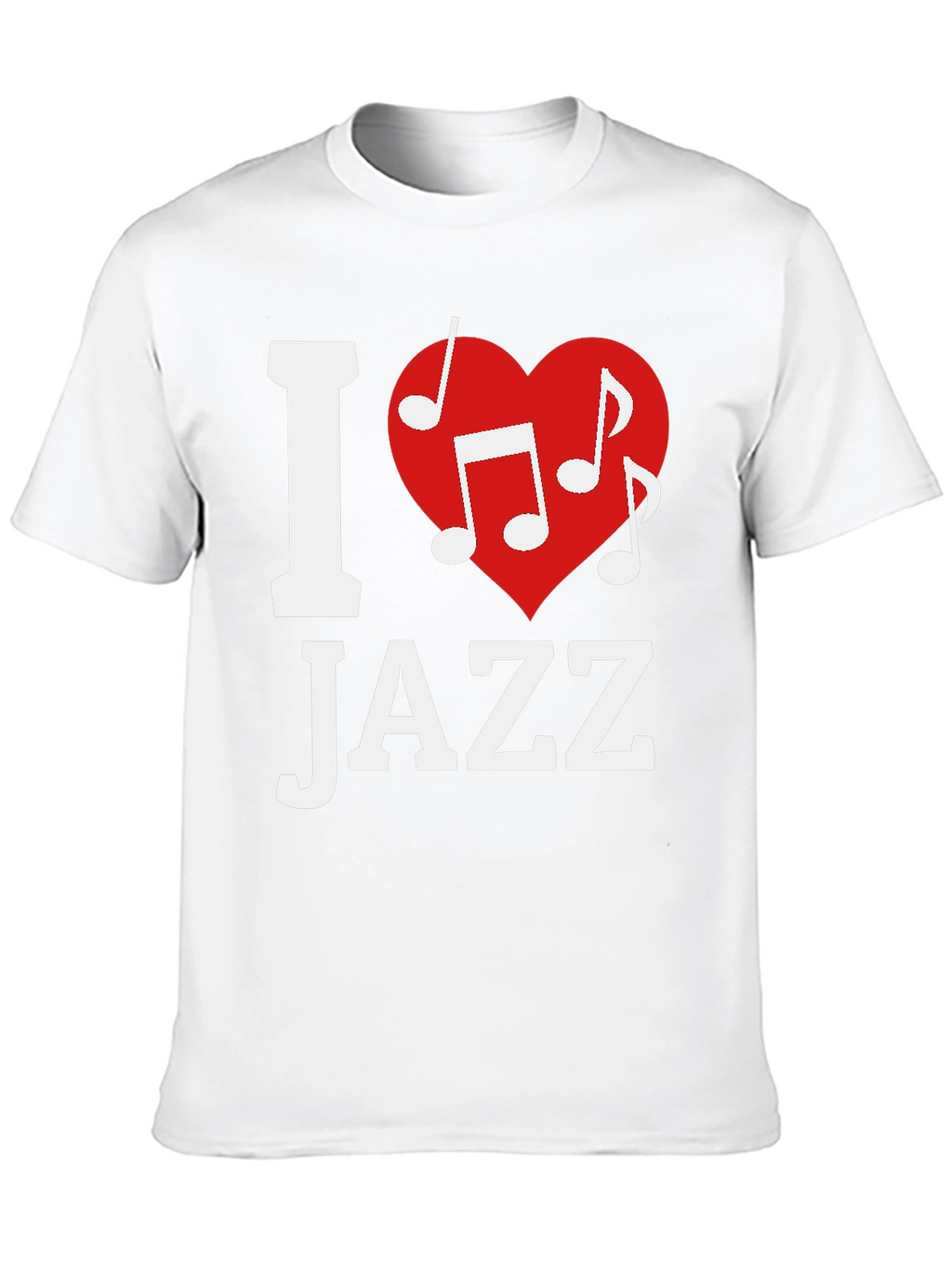 I Heart Jazz Music T-Shirt