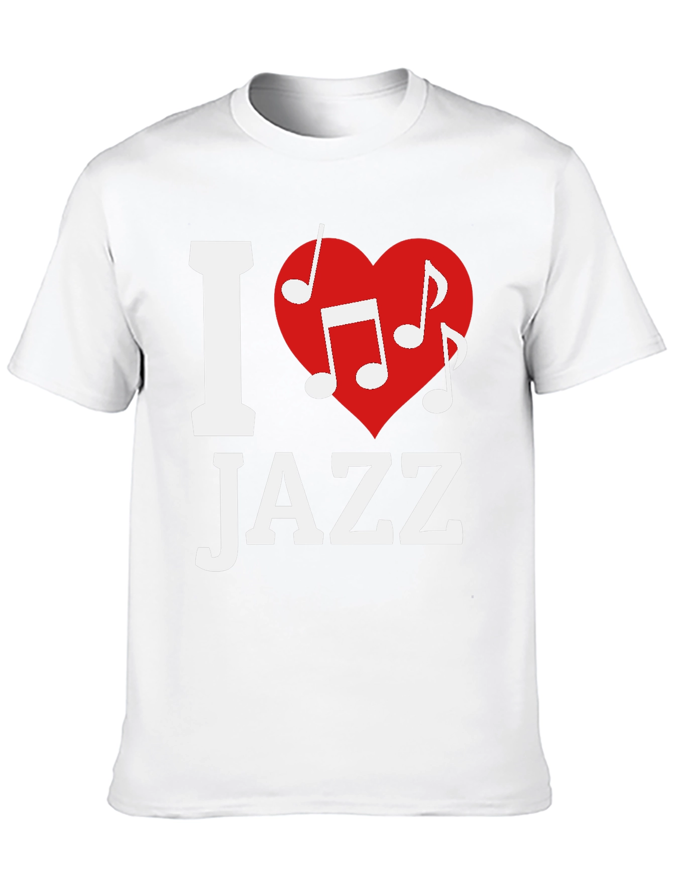 I Heart Jazz Music T-Shirt