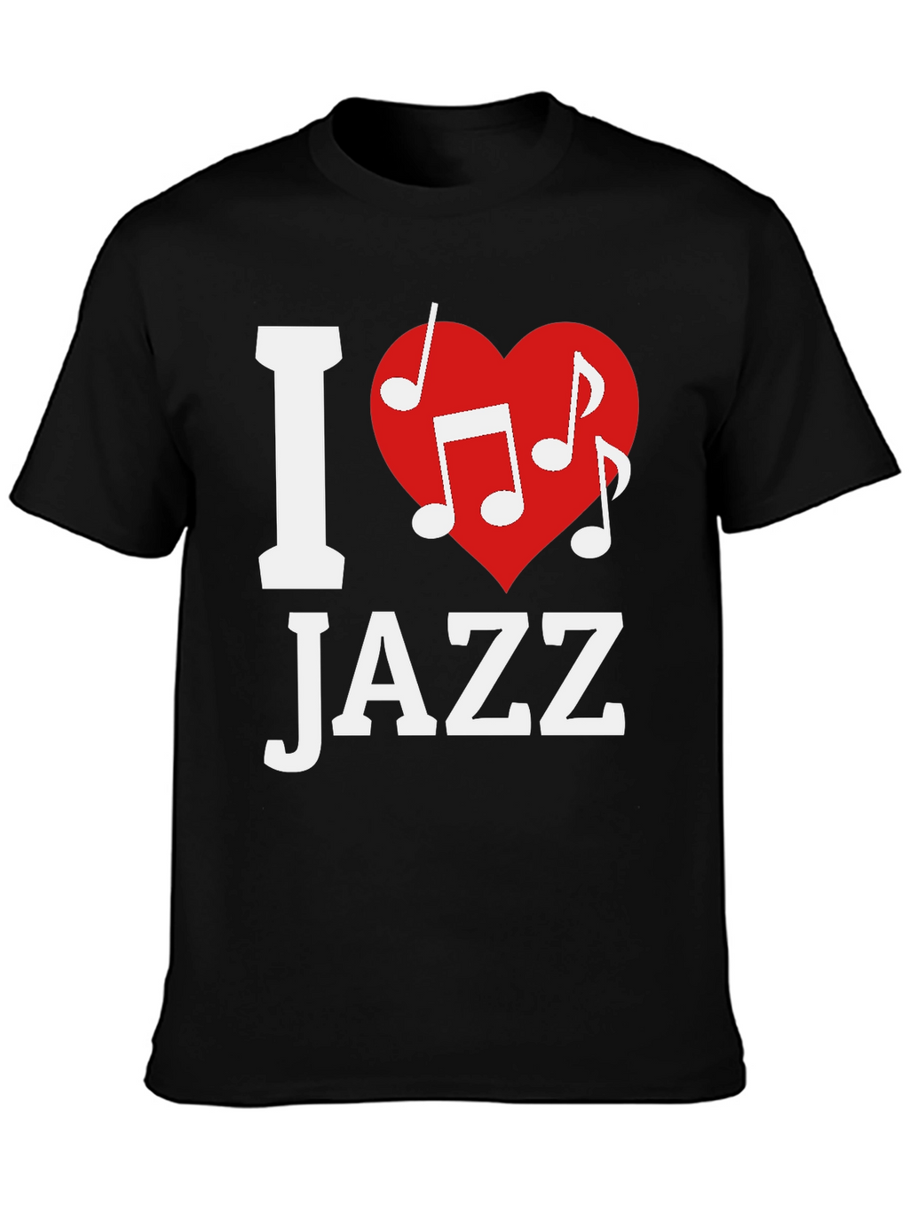 I Heart Jazz Music T-Shirt