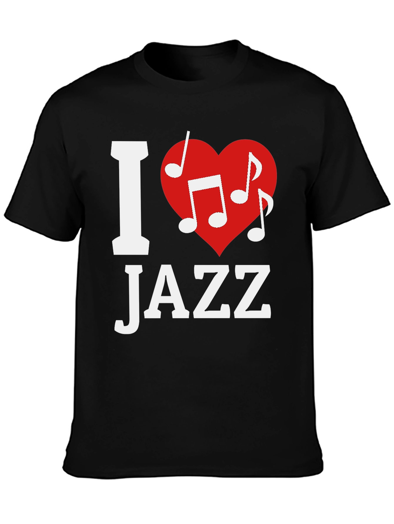 I Heart Jazz Music T-Shirt