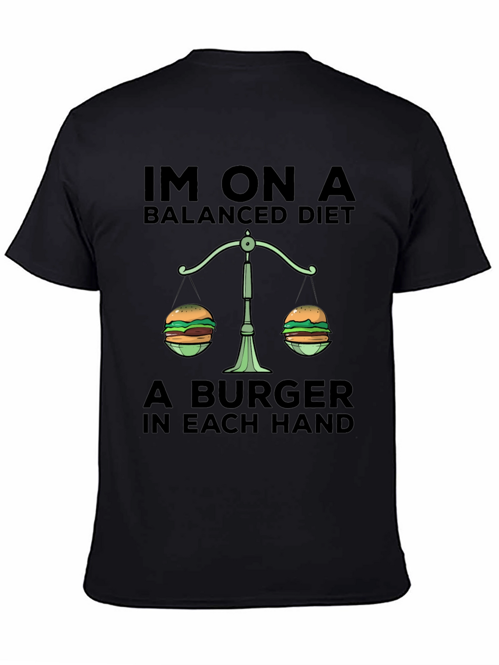 Balanced Diet Burger T-Shirt