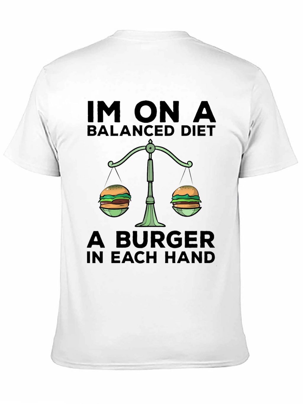 Balanced Diet Burger T-Shirt