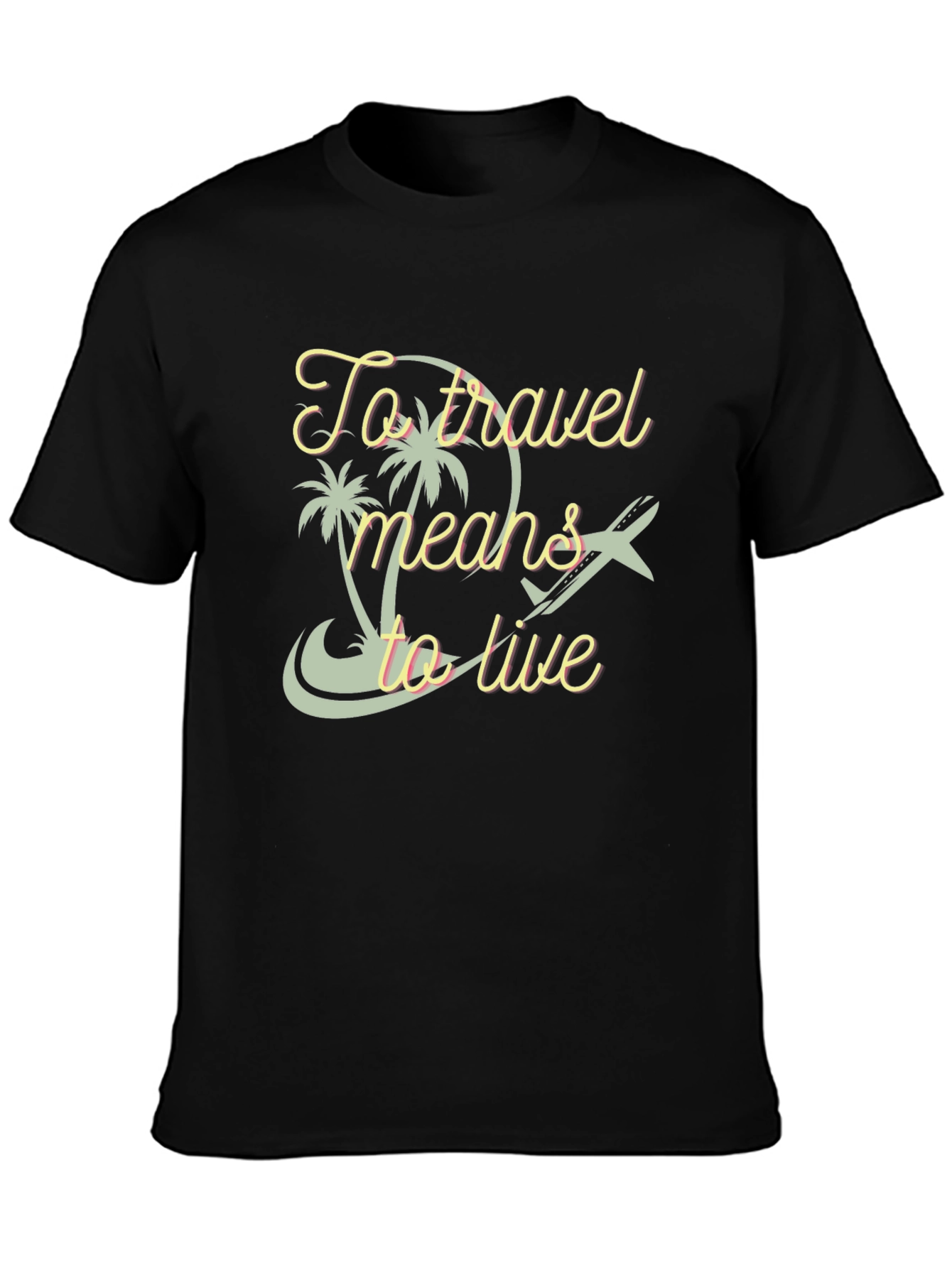 Travel Means to Live Graphic Tee
