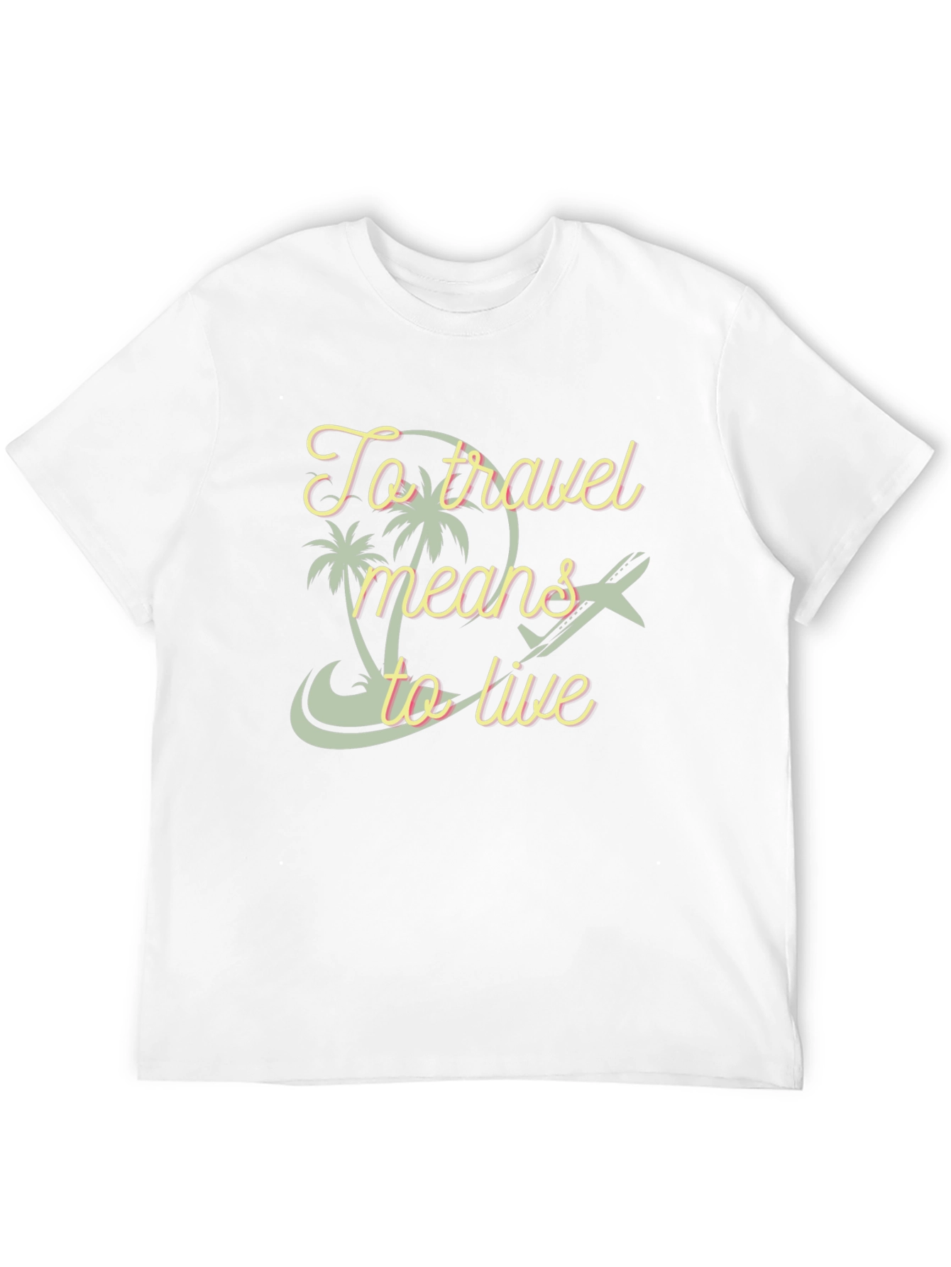 Travel Means to Live Graphic Tee