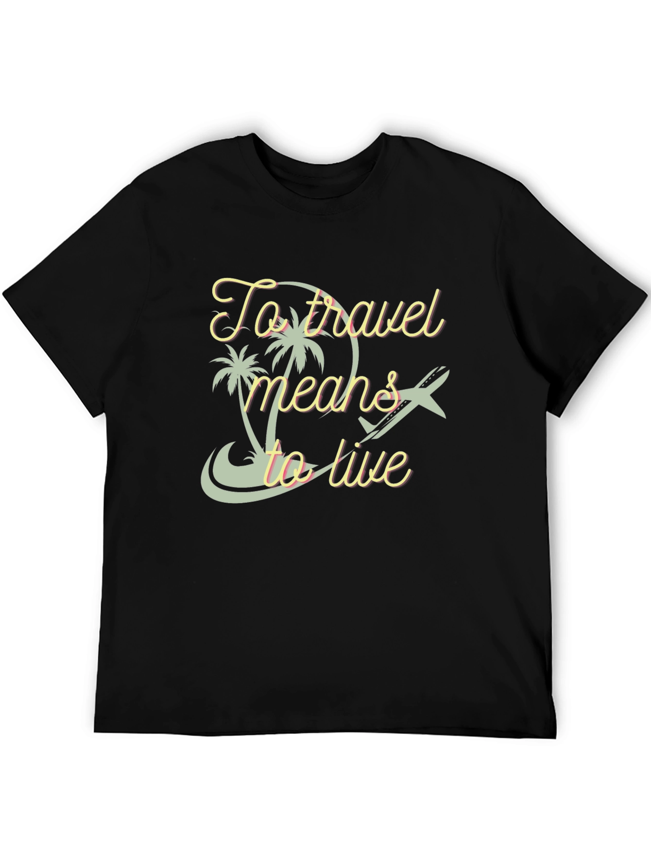 Travel Means to Live Graphic Tee