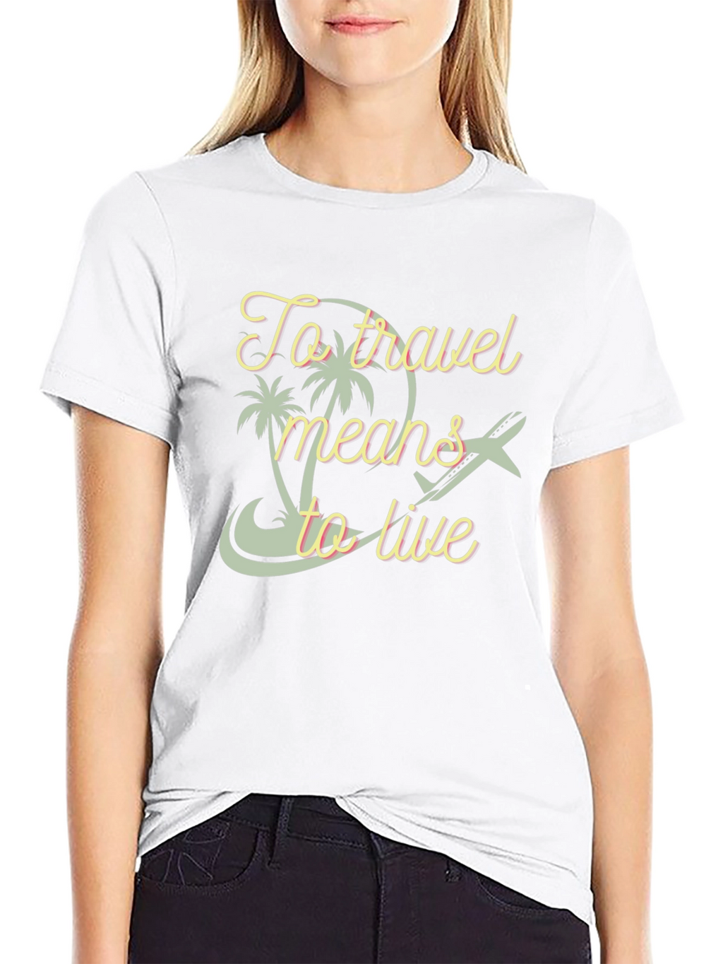 Travel Means to Live Graphic Tee