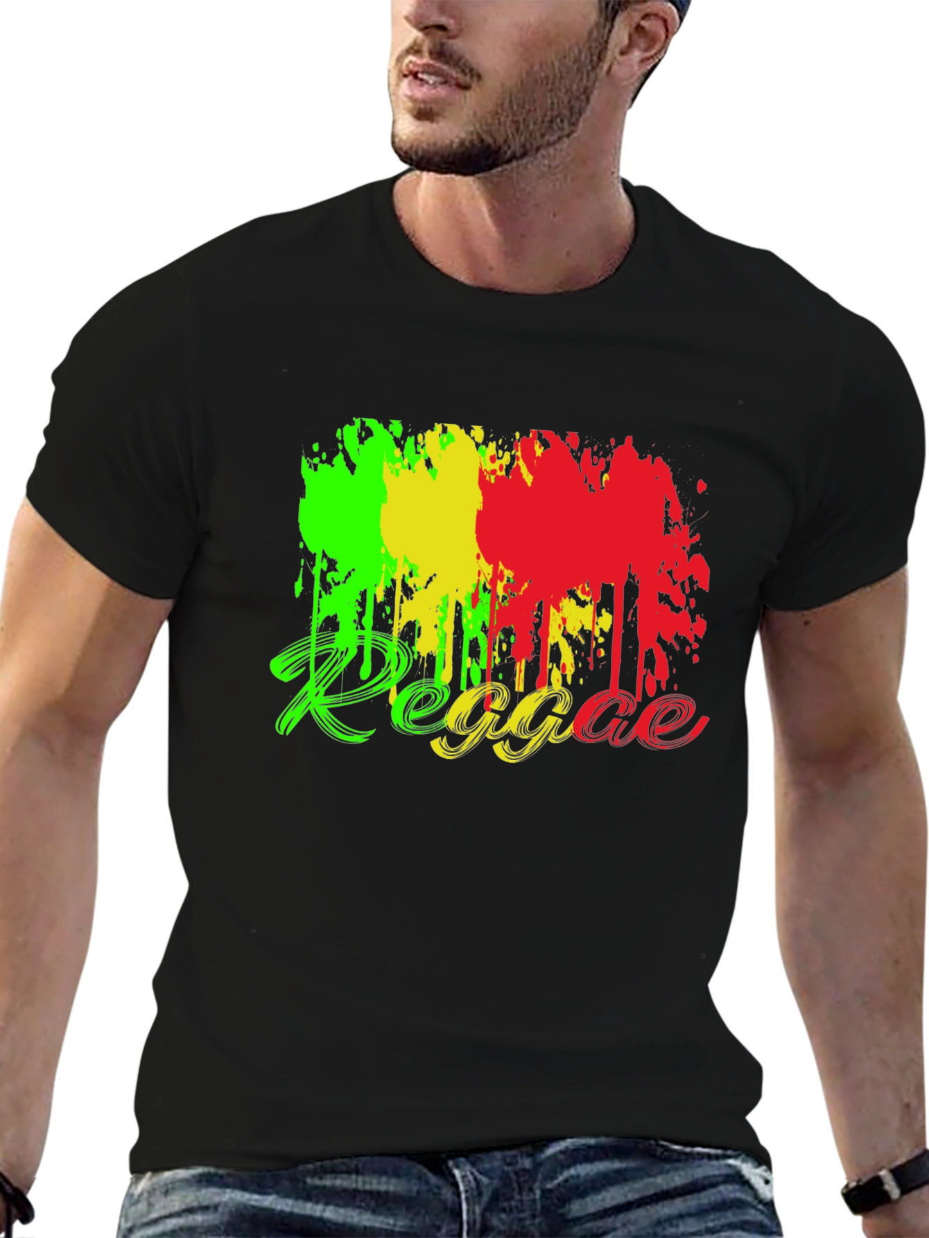 Reggae Style Black T-Shirt