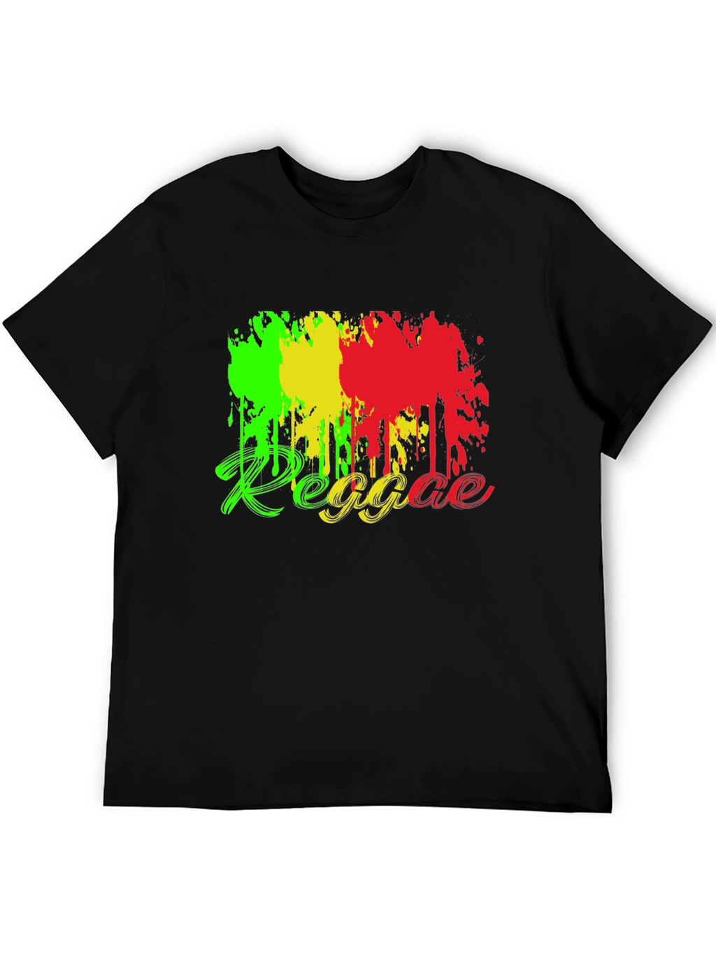 Reggae Style Black T-Shirt