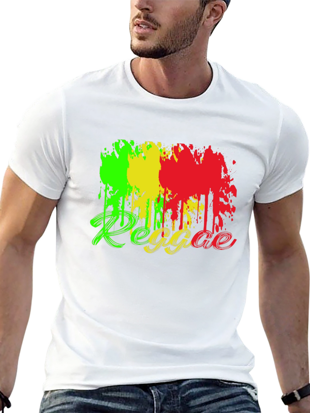 Reggae Style Black T-Shirt