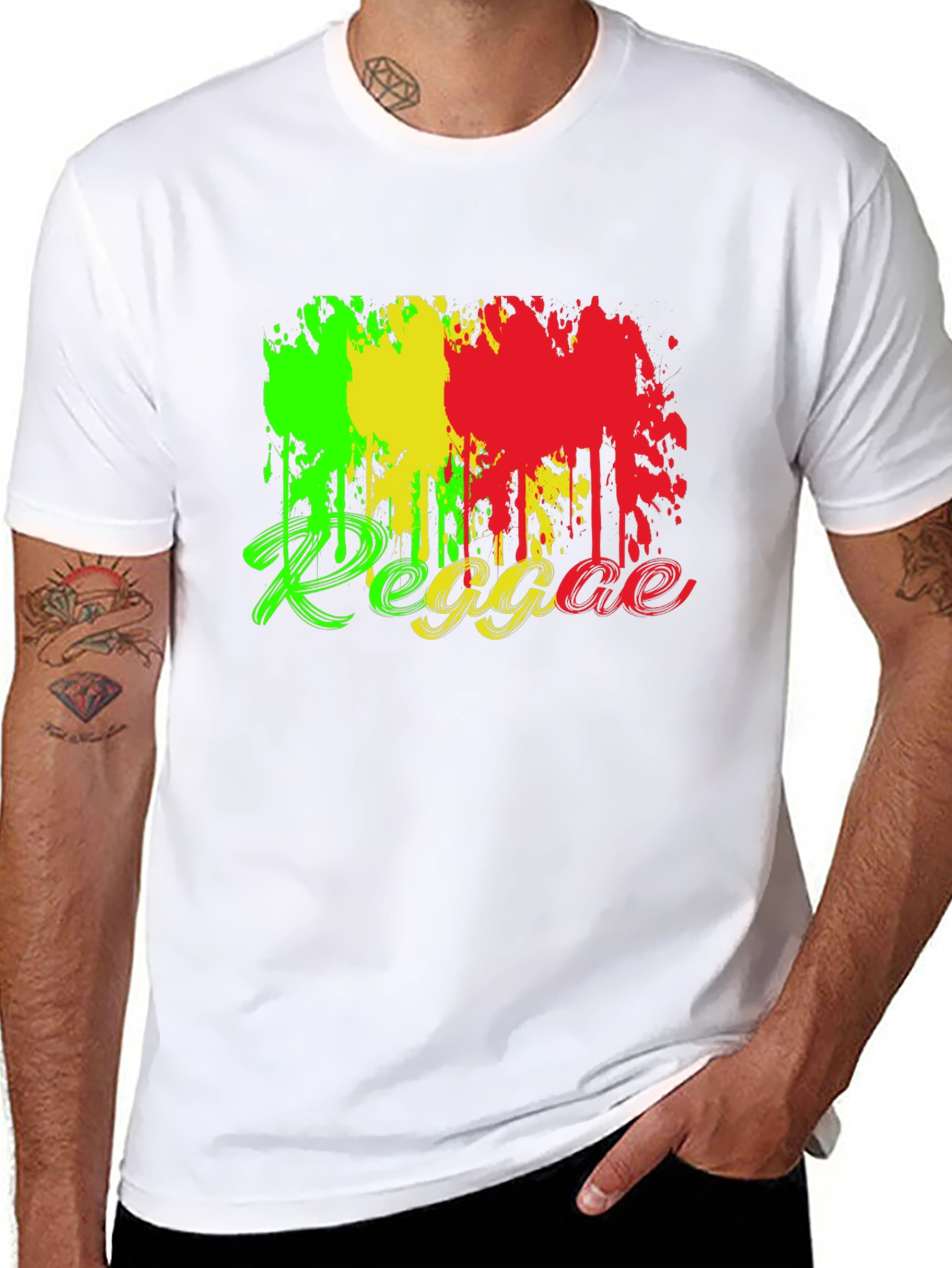 Reggae Style Black T-Shirt