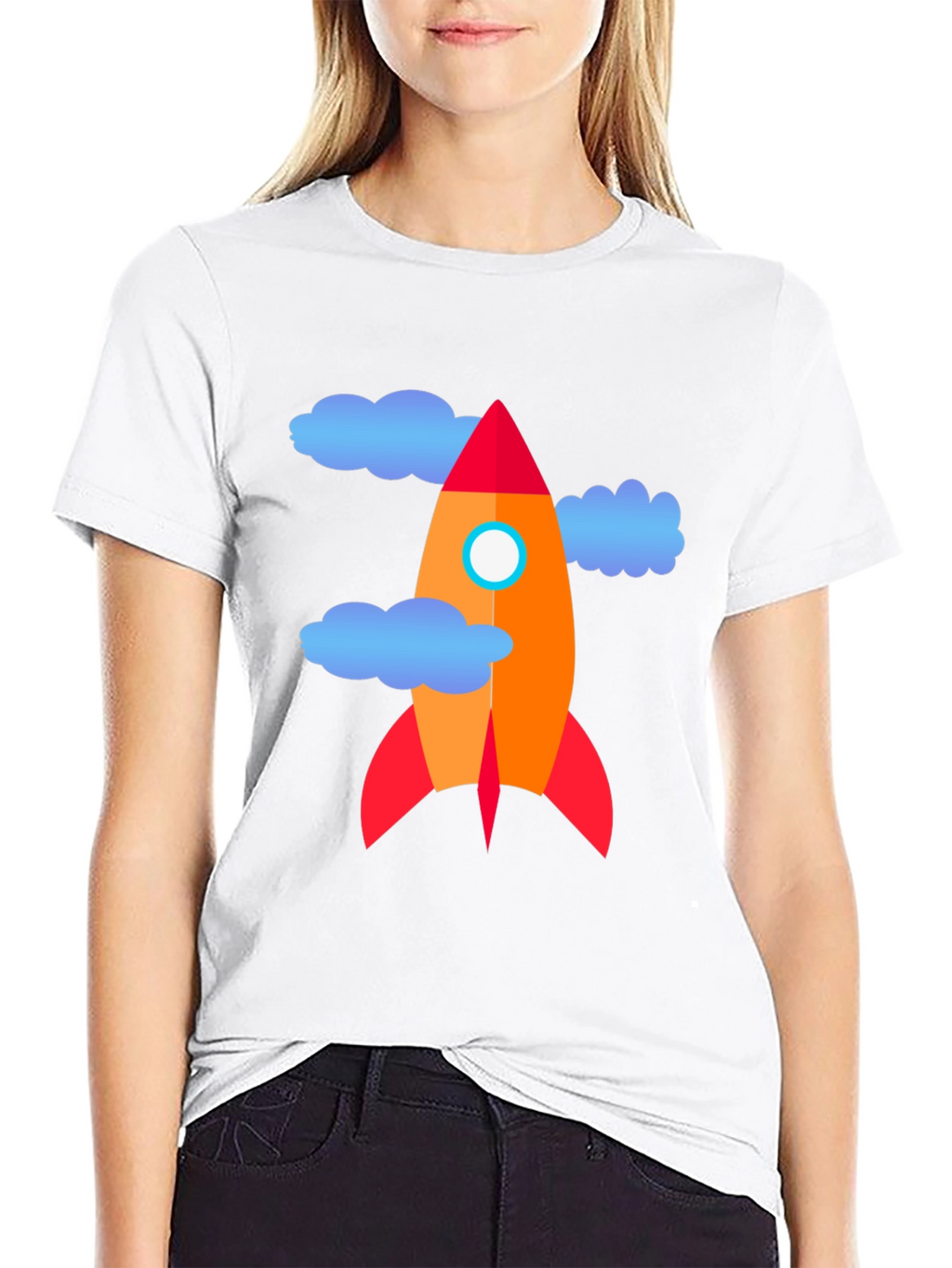Rocket Ship T-Shirt - Blast Off in Style!