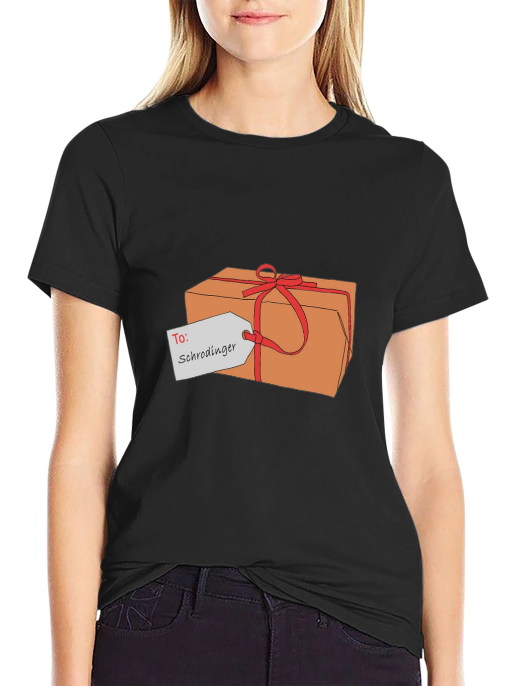 Schrödingers Cat Gift Box T-Shirt