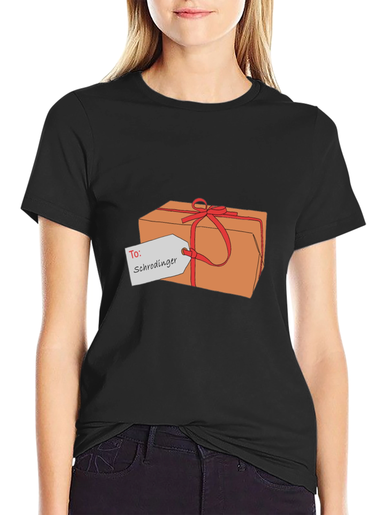 Schrödingers Cat Gift Box T-Shirt