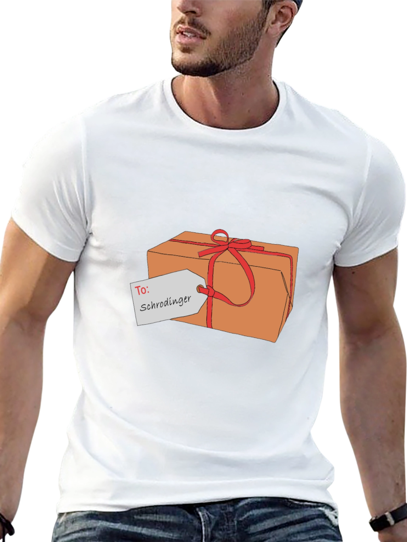 Schrödingers Cat Gift Box T-Shirt