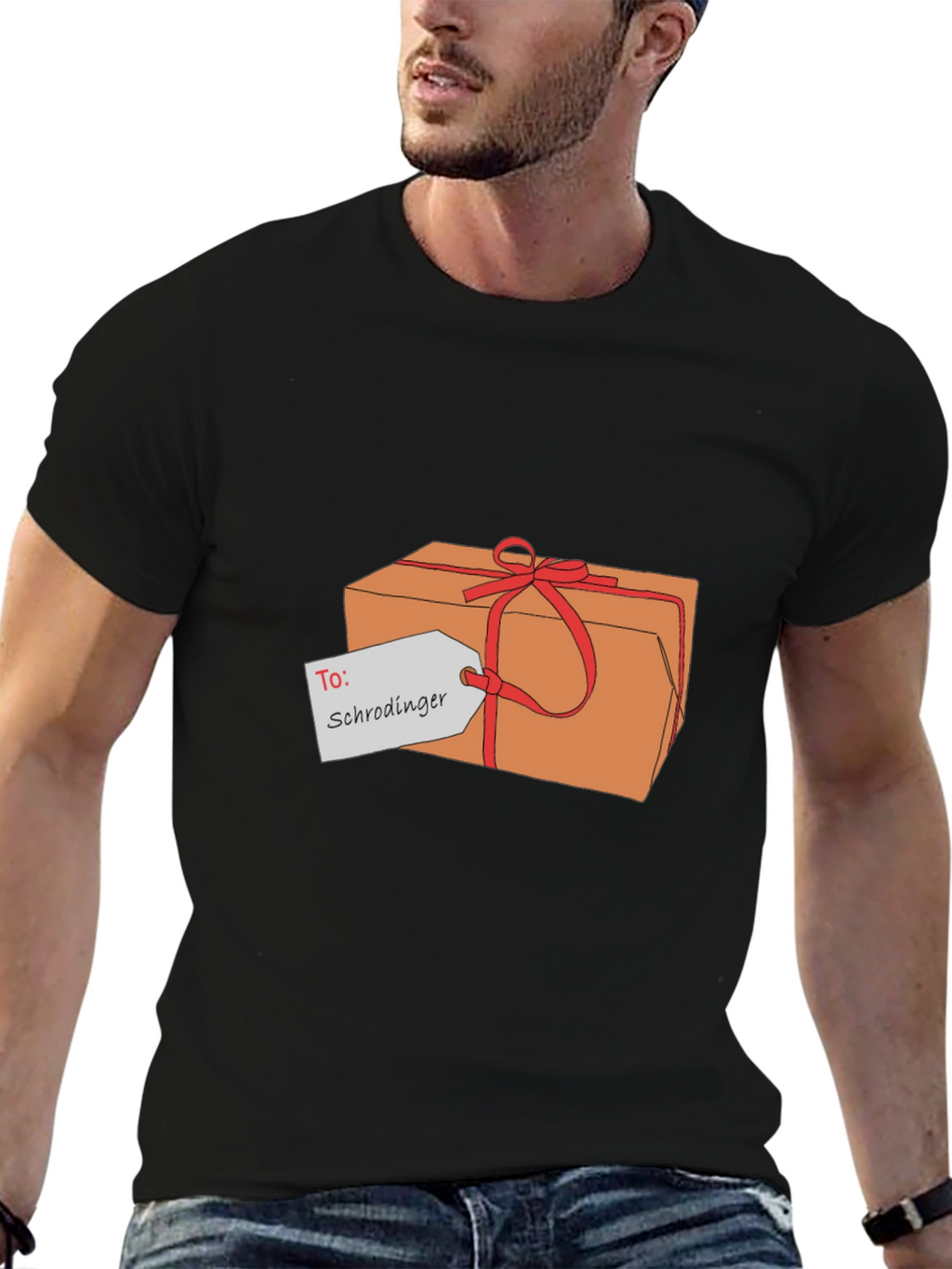 Schrödingers Cat Gift Box T-Shirt