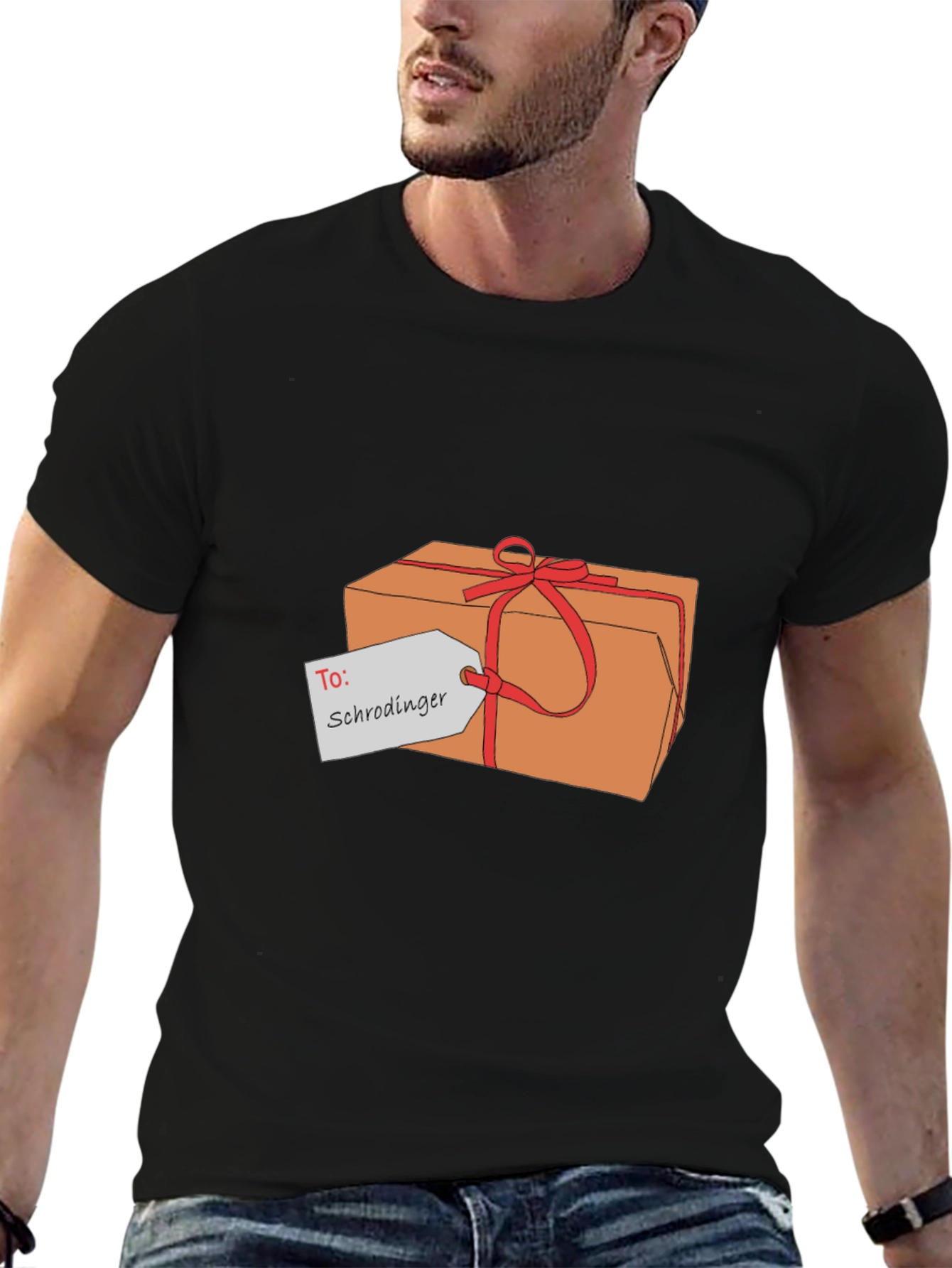 Schrödingers Cat Gift Box T-Shirt