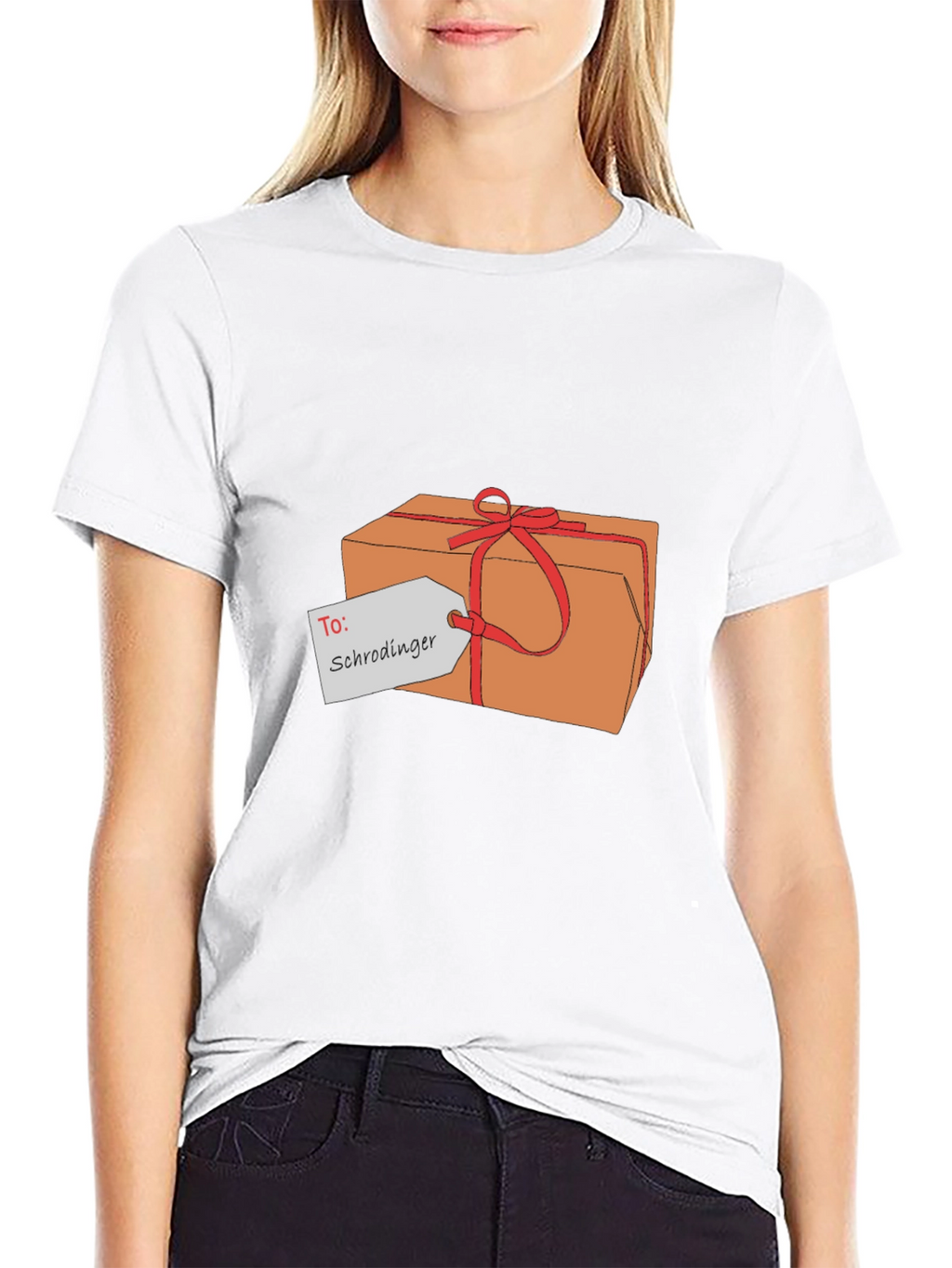 Schrödingers Cat Gift Box T-Shirt